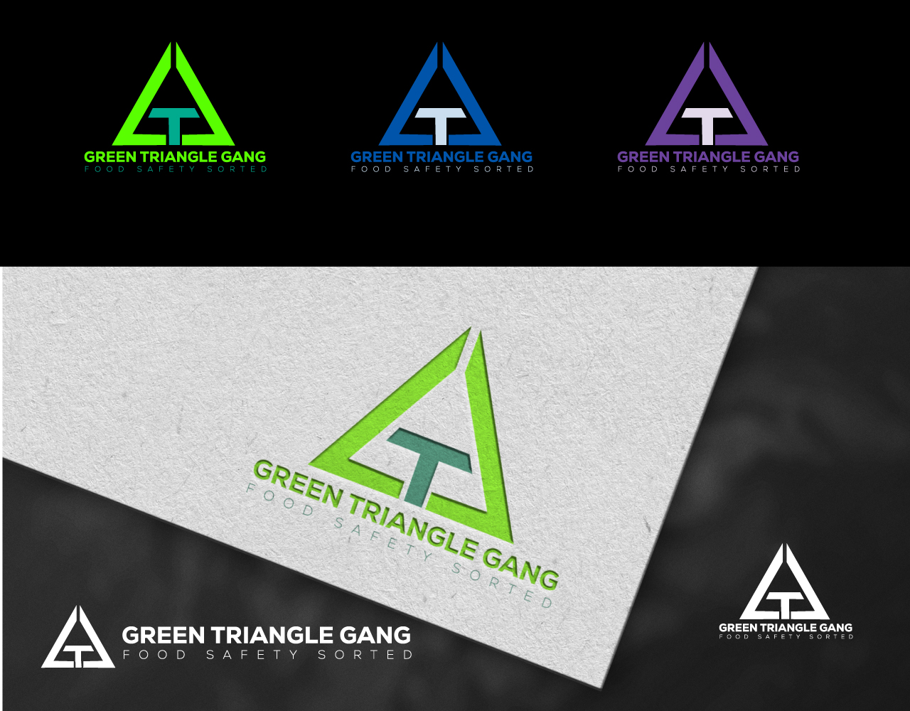 Logo Design by Talha11222 for Green Triangle Gang Ltd | Design #31236158