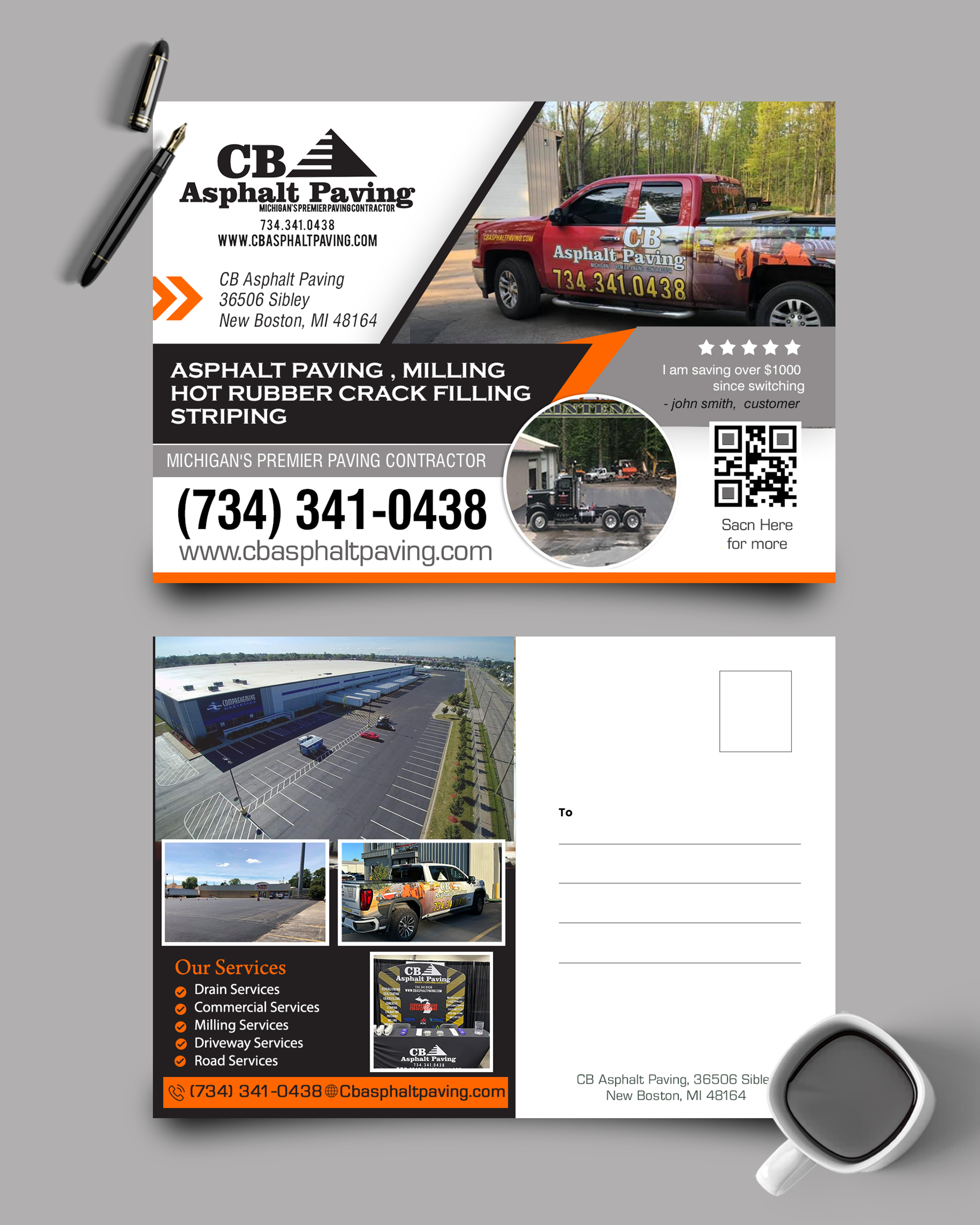 Postcard Design by Brand aid for this project | Design #31233531