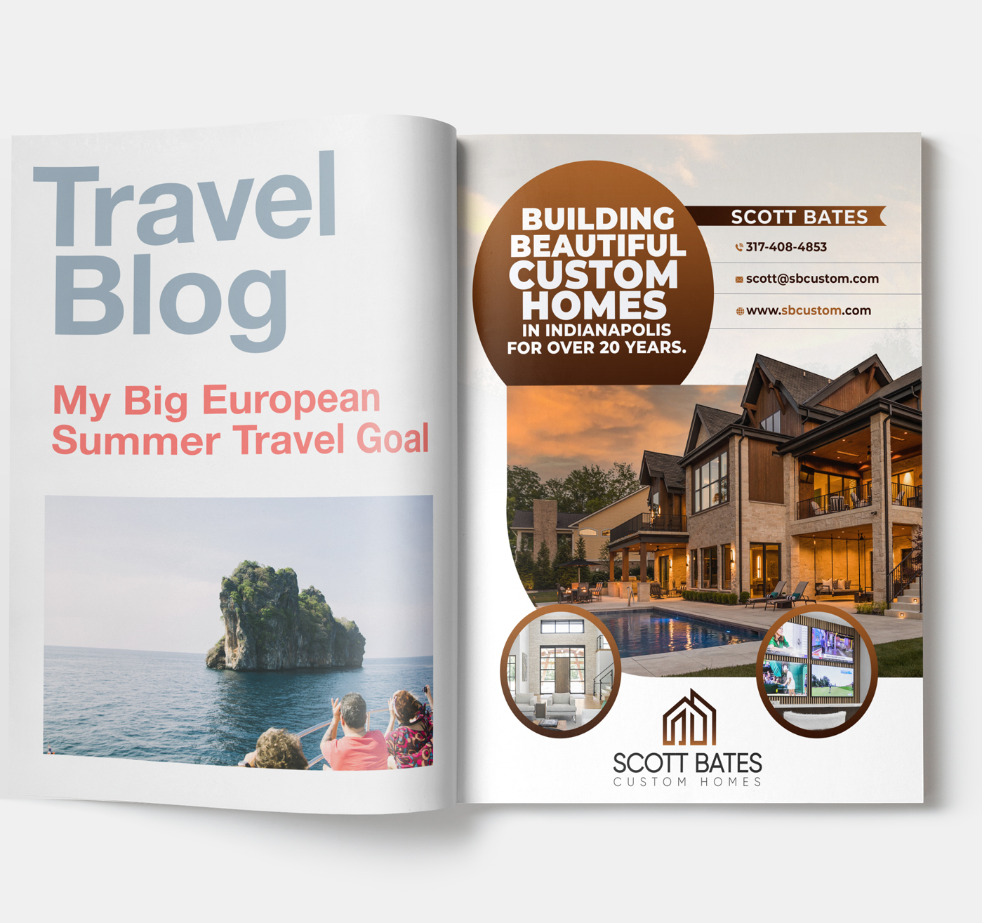 Magazine Design by Hitbar for this project | Design #31254324