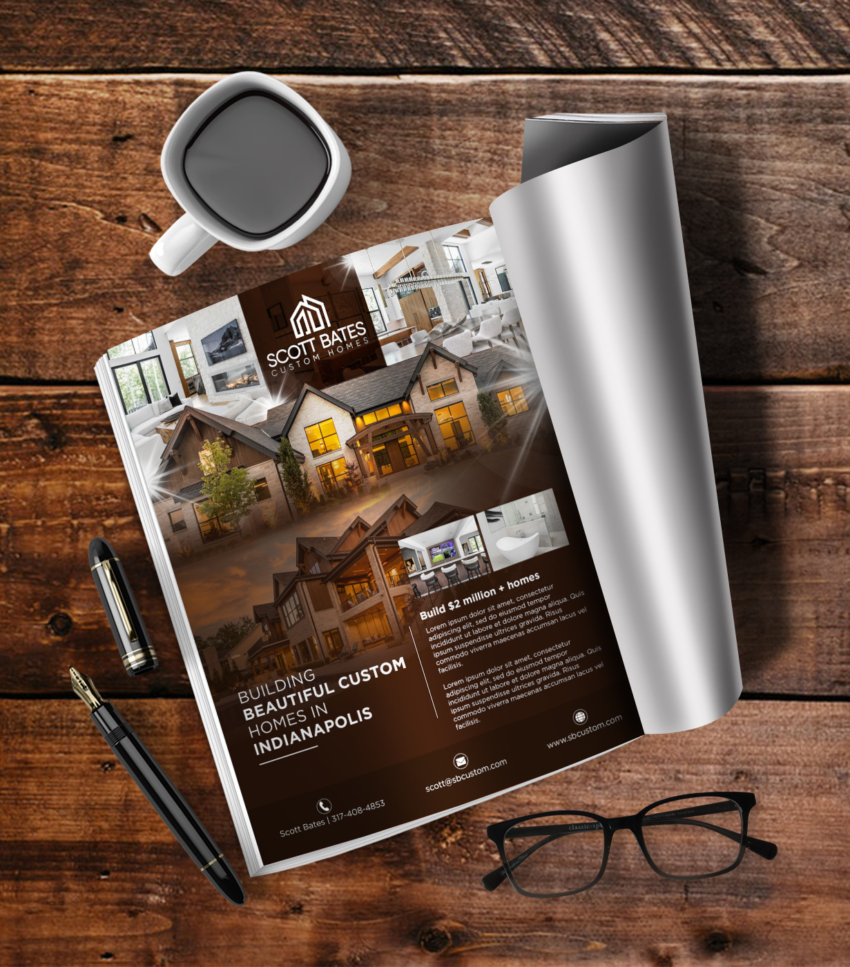 Magazine Design by Sun Creative for this project | Design #31253014