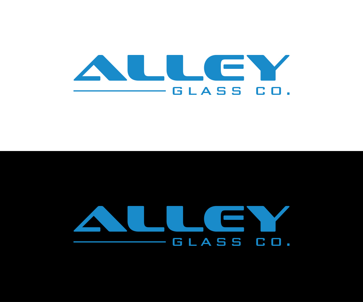 Logo Design by Art-Gallery for Alley Glass company  | Design #31258177