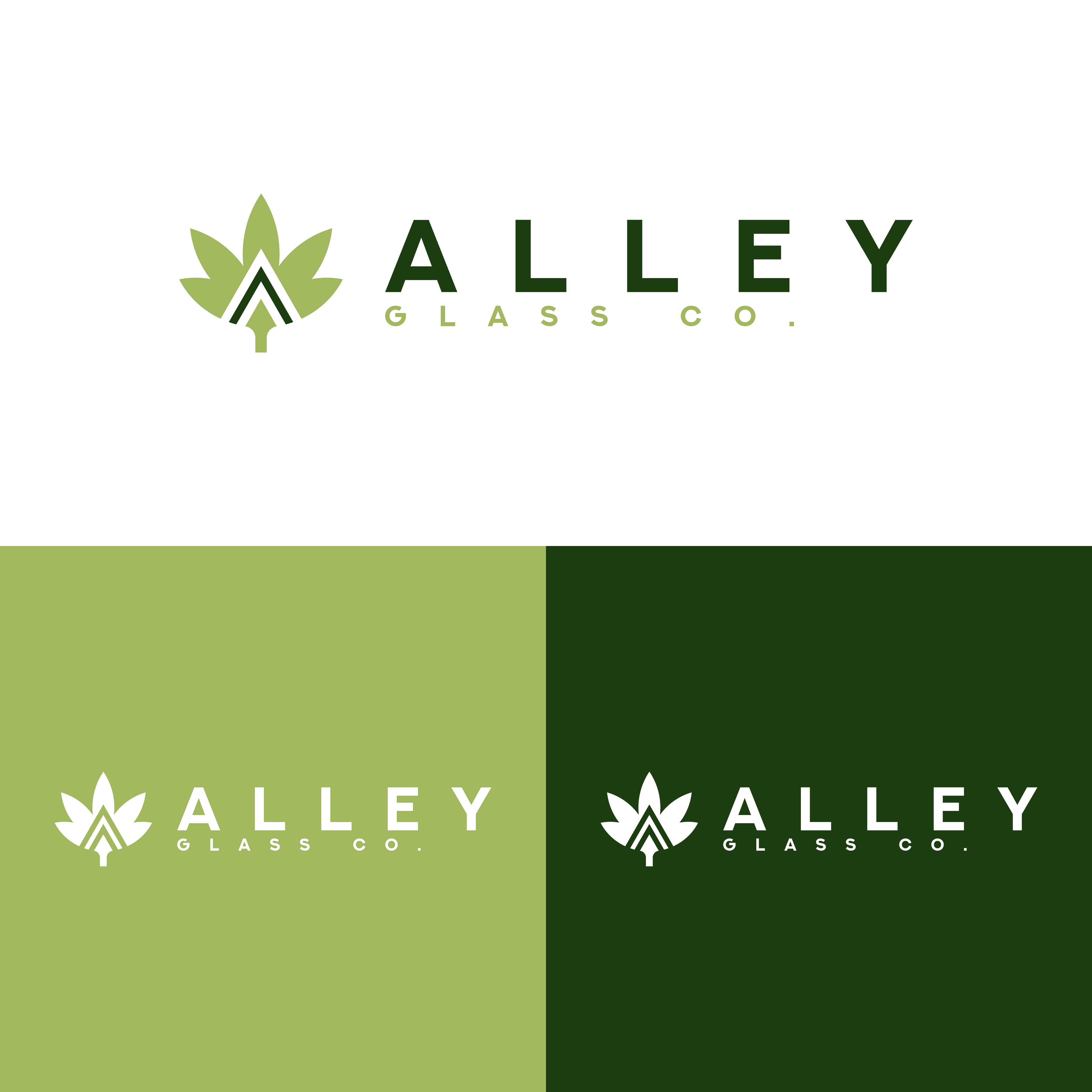 Logo Design by creative.bugs for Alley Glass company  | Design #31227934