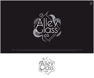 Logo Design by D_Mantra for Alley Glass company  | Design #31228331