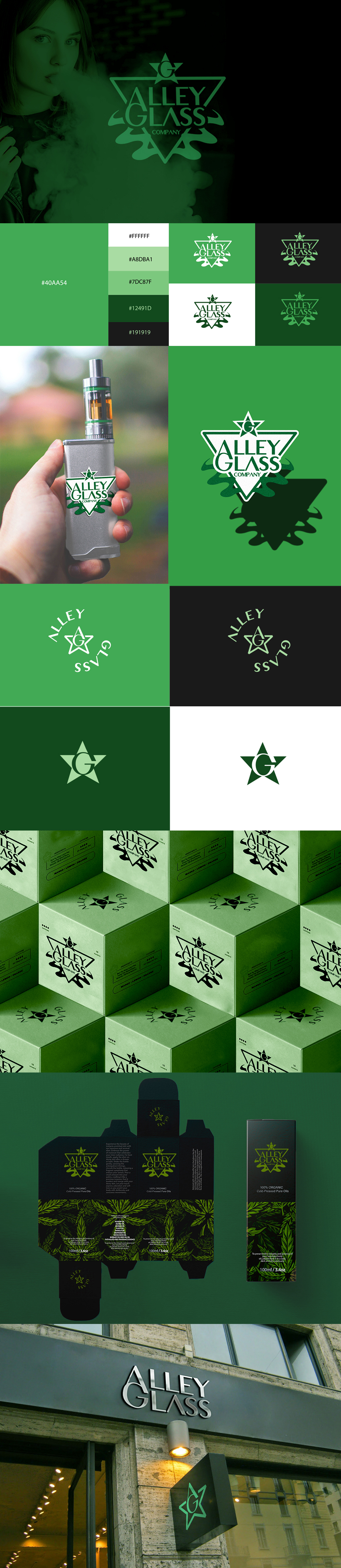 Logo Design by Harvs for Alley Glass company  | Design #31254691