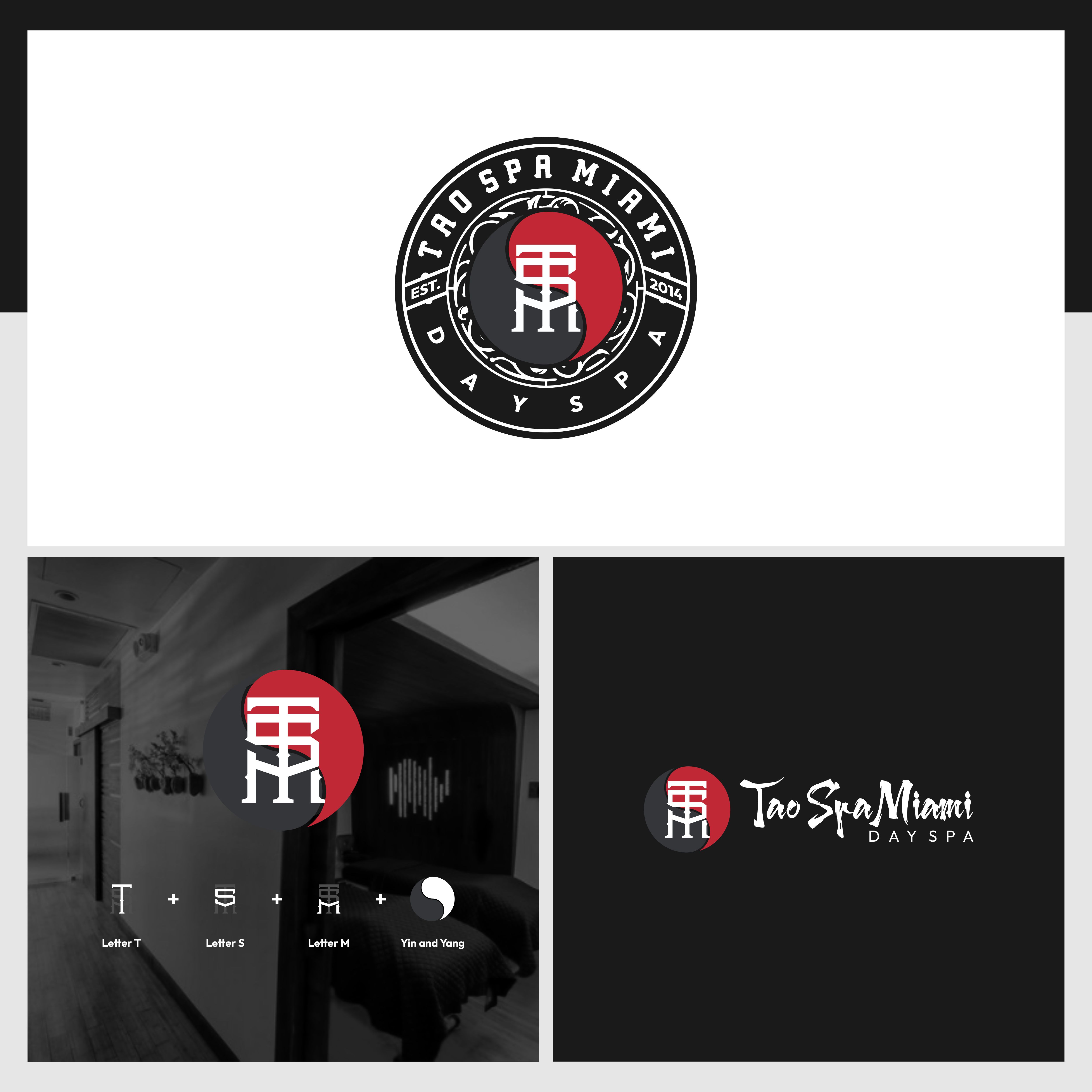 Logo Design by Adilia Romadina for Tao Spa Miami | Design #31226548