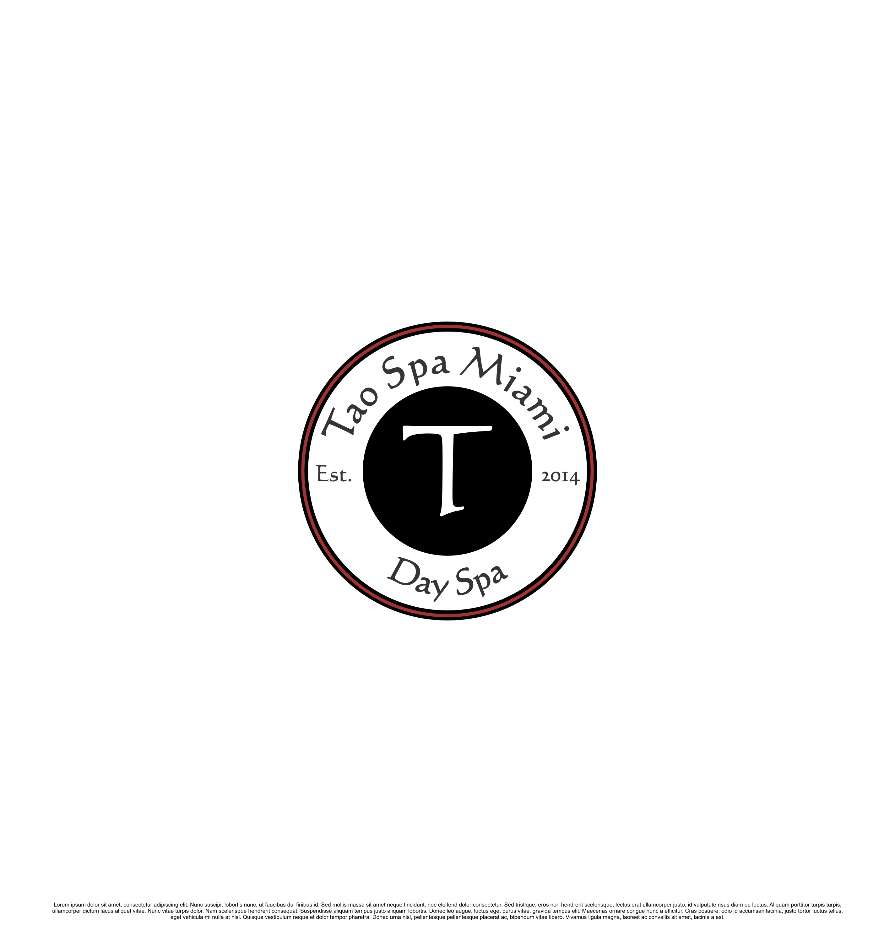 Logo Design by saesean for Tao Spa Miami | Design #31242894