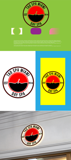 Logo Design by 100%design for Tao Spa Miami | Design: #31238062