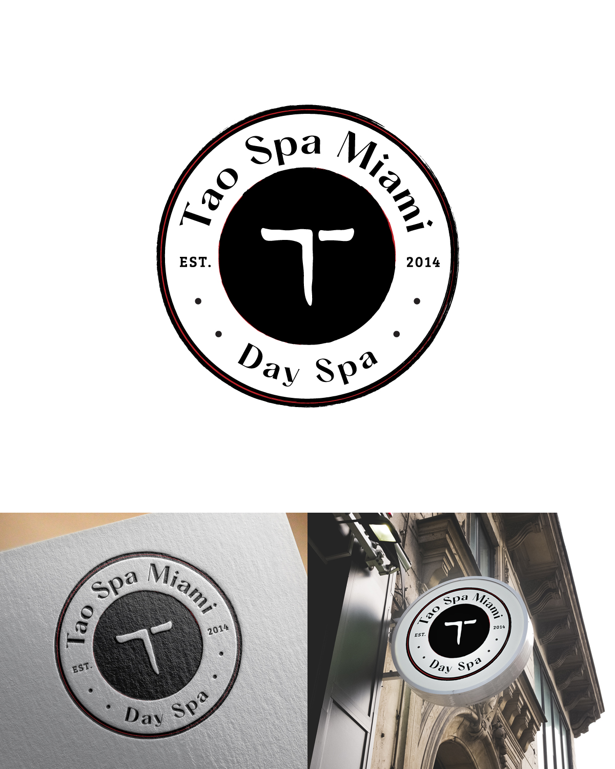Logo Design by NineOwl for Tao Spa Miami | Design #31235498