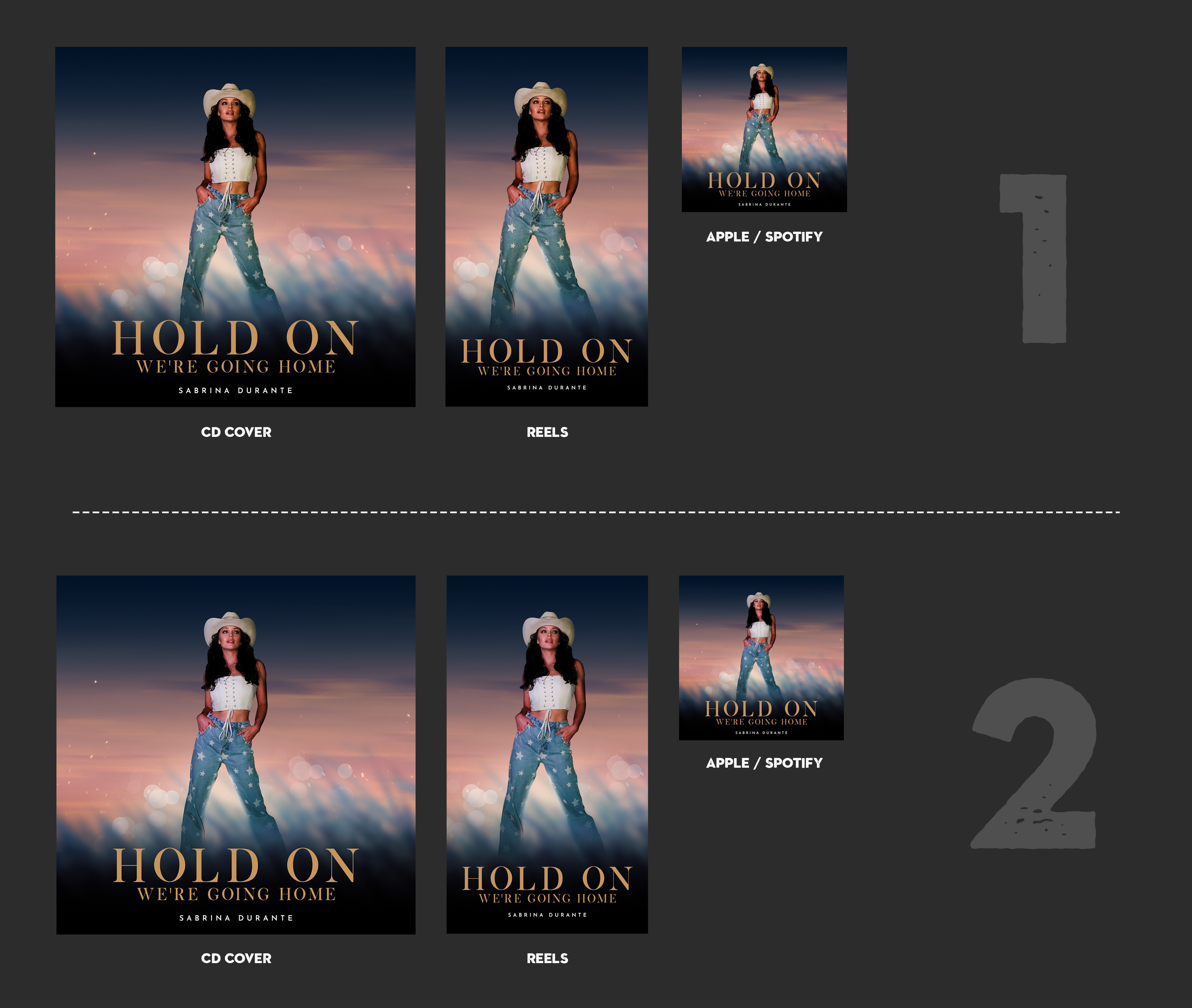 CD Cover Design by Graphic Storm for Sabrina Durante | Design #31244115