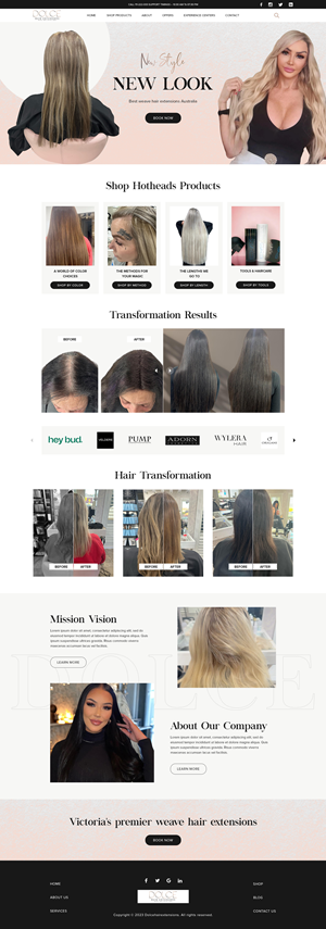 Web Design by creative.bugs for Dolce Extensions International  | Design: #31256614