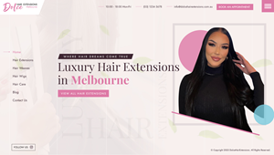 Diseño Web por GigSoftPro para Dolce Extensions International  | Diseño: #31247886