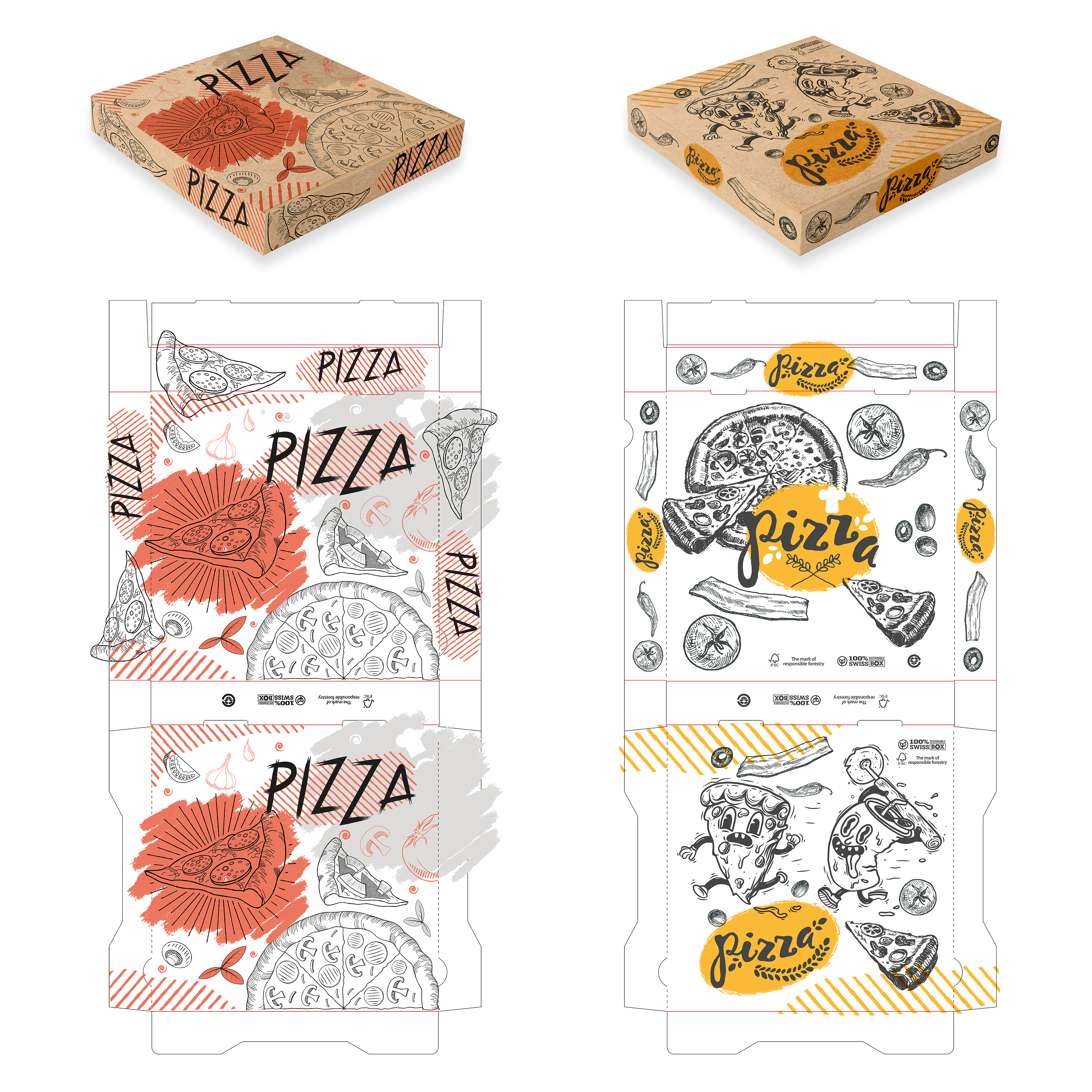 Packaging Design by Jose Lopez ( Verified Pro Designer ) for Delicious Network AG | Design #31258942