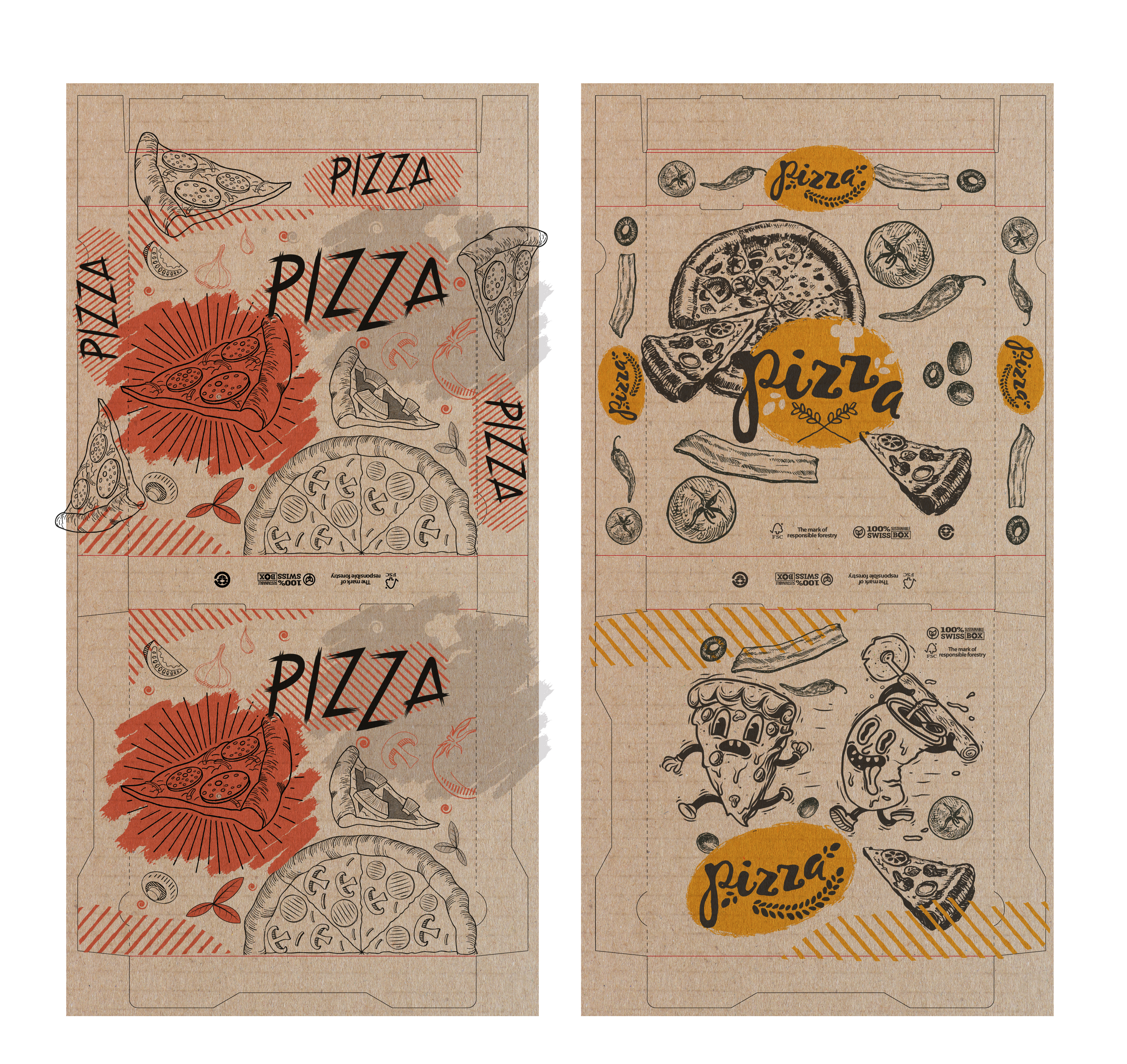 Packaging Design by Jose Lopez ( Verified Pro Designer ) for Delicious Network AG | Design: #31444236