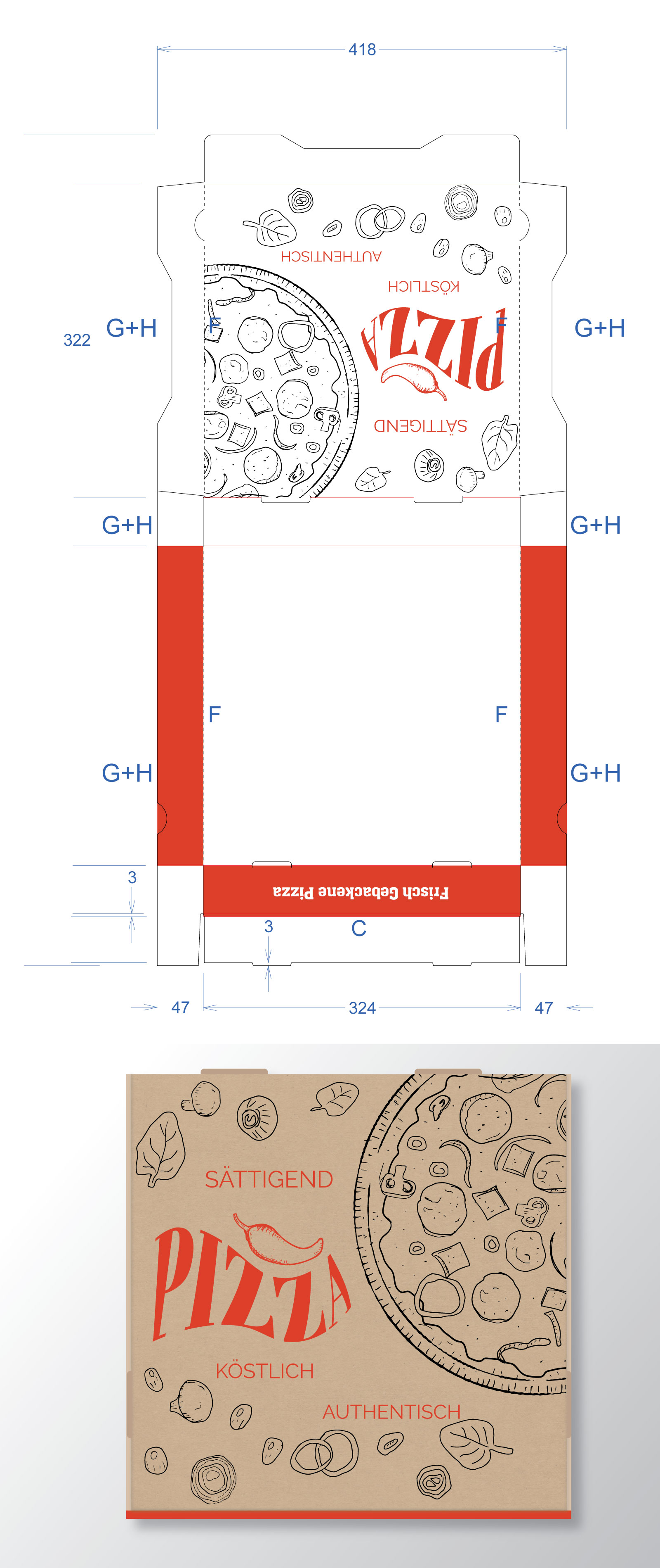 Packaging Design by Fajr. for Delicious Network AG | Design #31247464