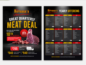 Design de Flyer par debdesign pour The Butchers Mistress 2021 Ltd  | Design : #31234336