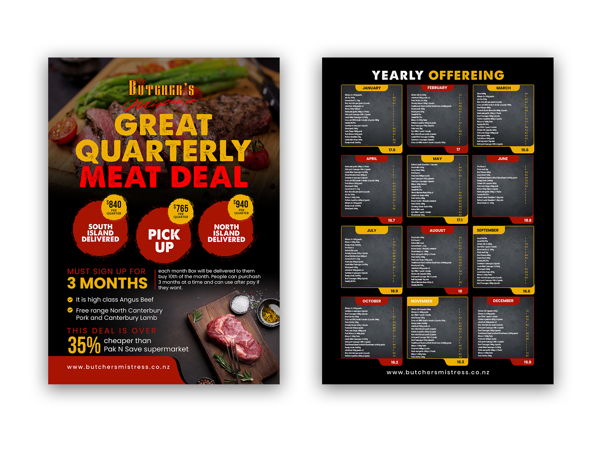 Diseño de Flyer por debdesign para The Butchers Mistress 2021 Ltd  | Diseño #31235204