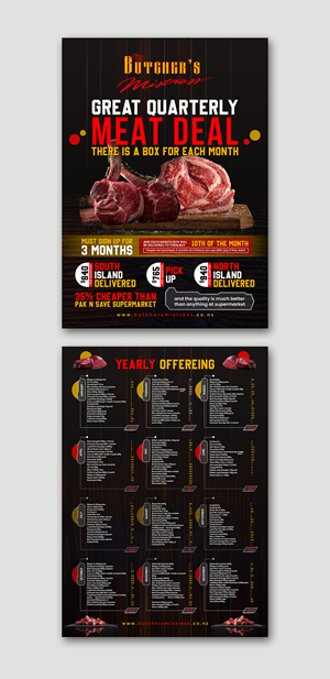 Design de Flyer par debdesign pour The Butchers Mistress 2021 Ltd  | Design : #31236221