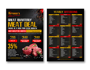 Design de Flyer par debdesign pour The Butchers Mistress 2021 Ltd  | Design : #31237855