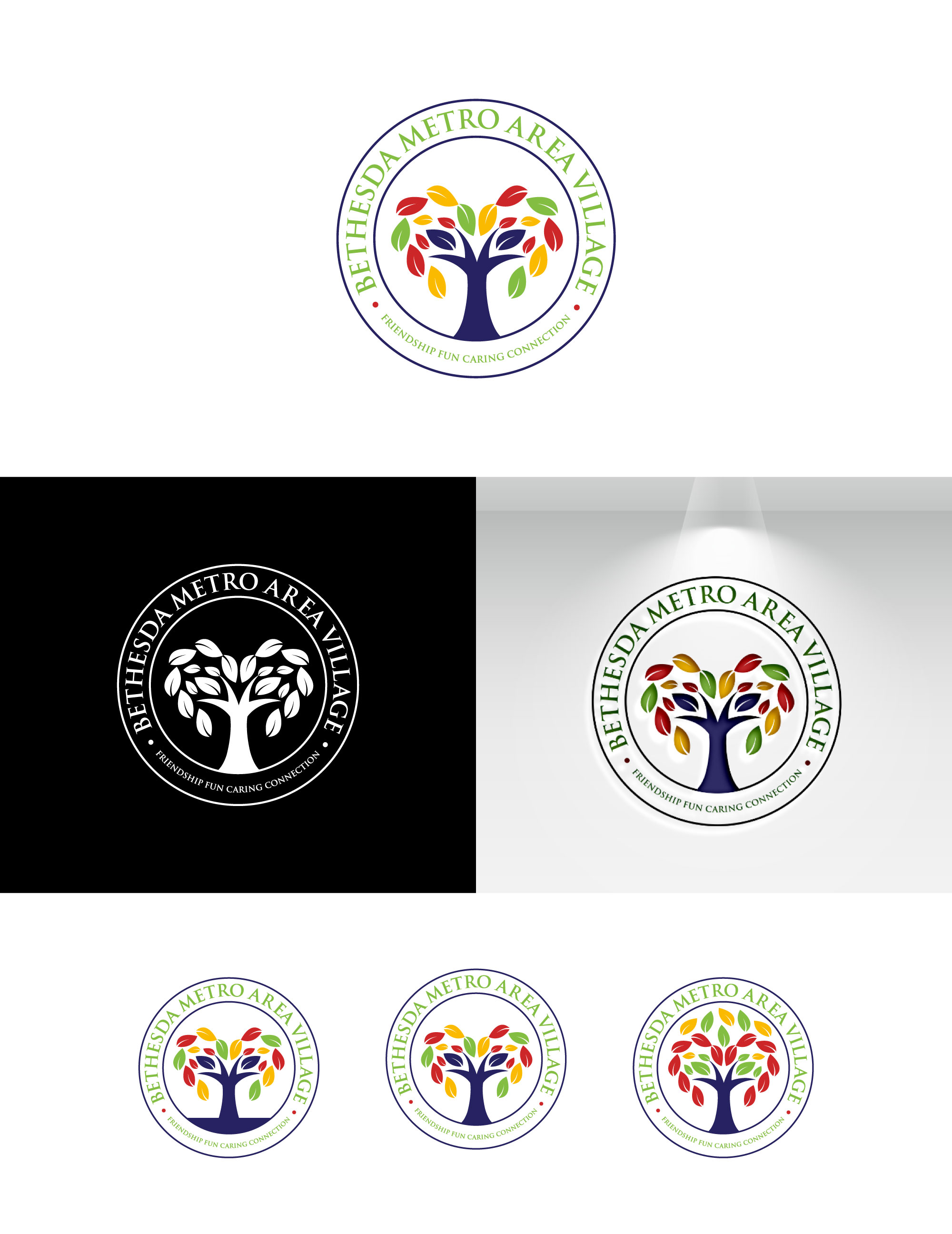 Logo Design by Ellene for Bethesda Metro Area Village | Design #31258923