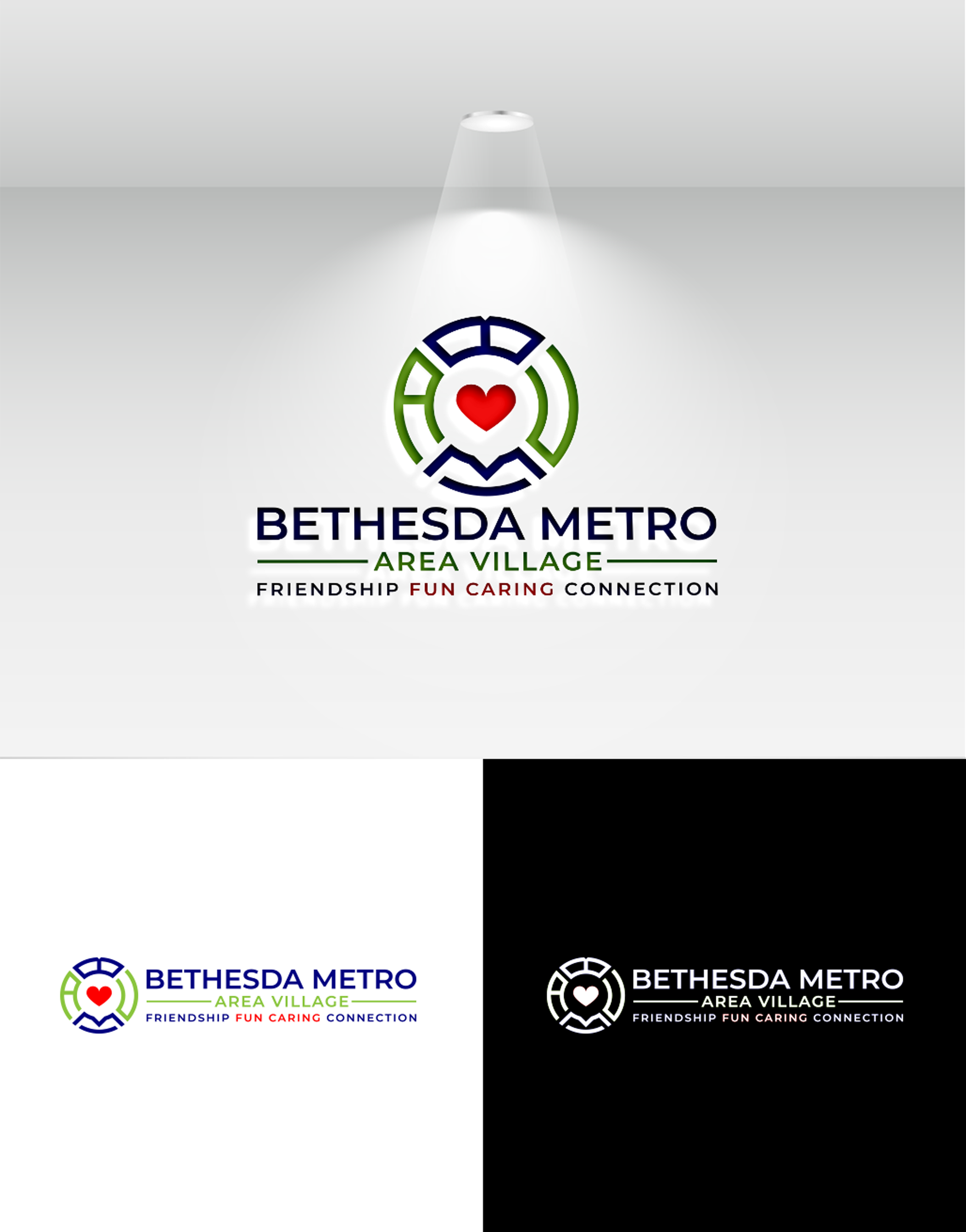 Logo Design by Ellene for Bethesda Metro Area Village | Design #31258924