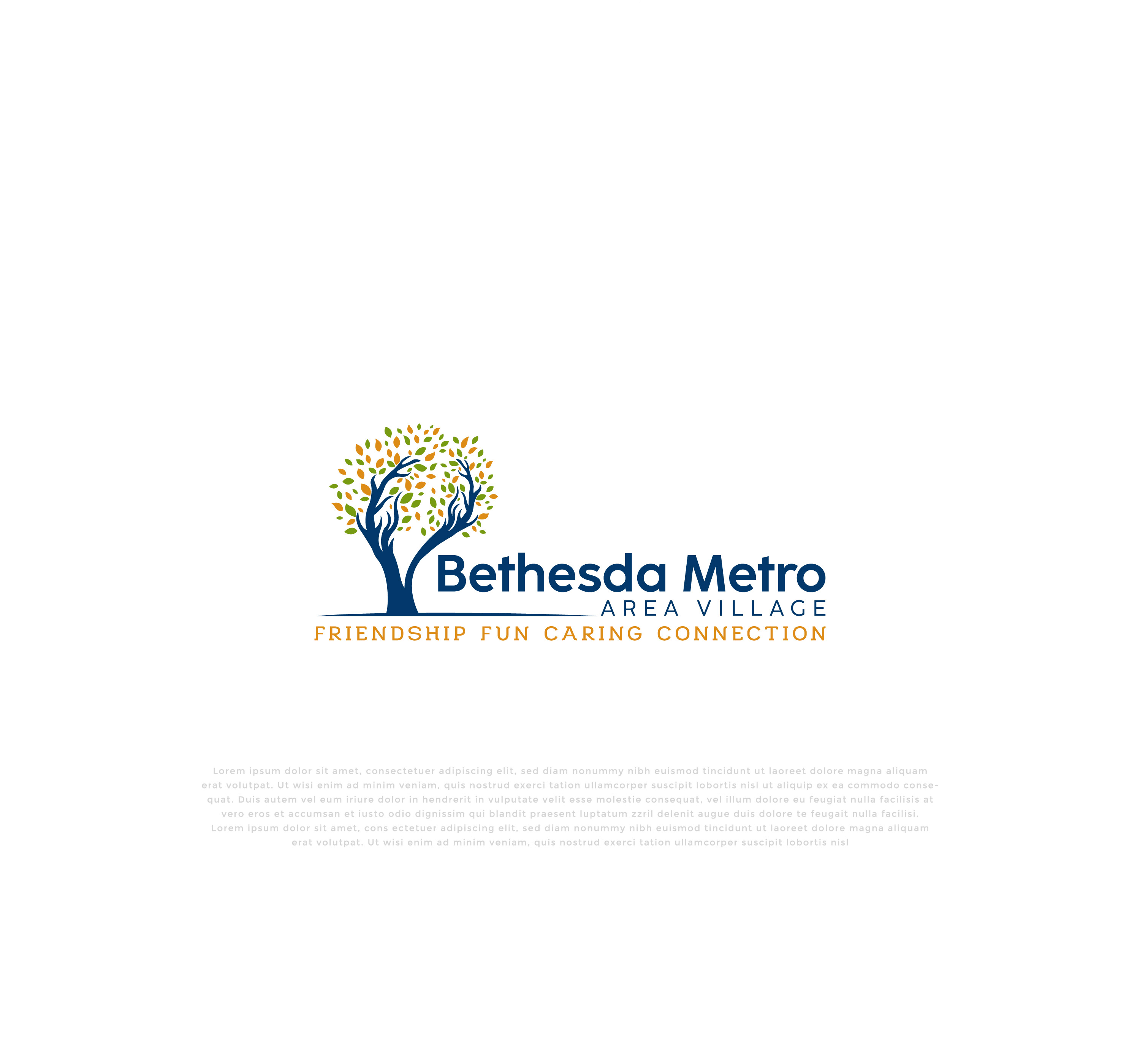 Logo Design by mehedi.h for Bethesda Metro Area Village | Design #31287825