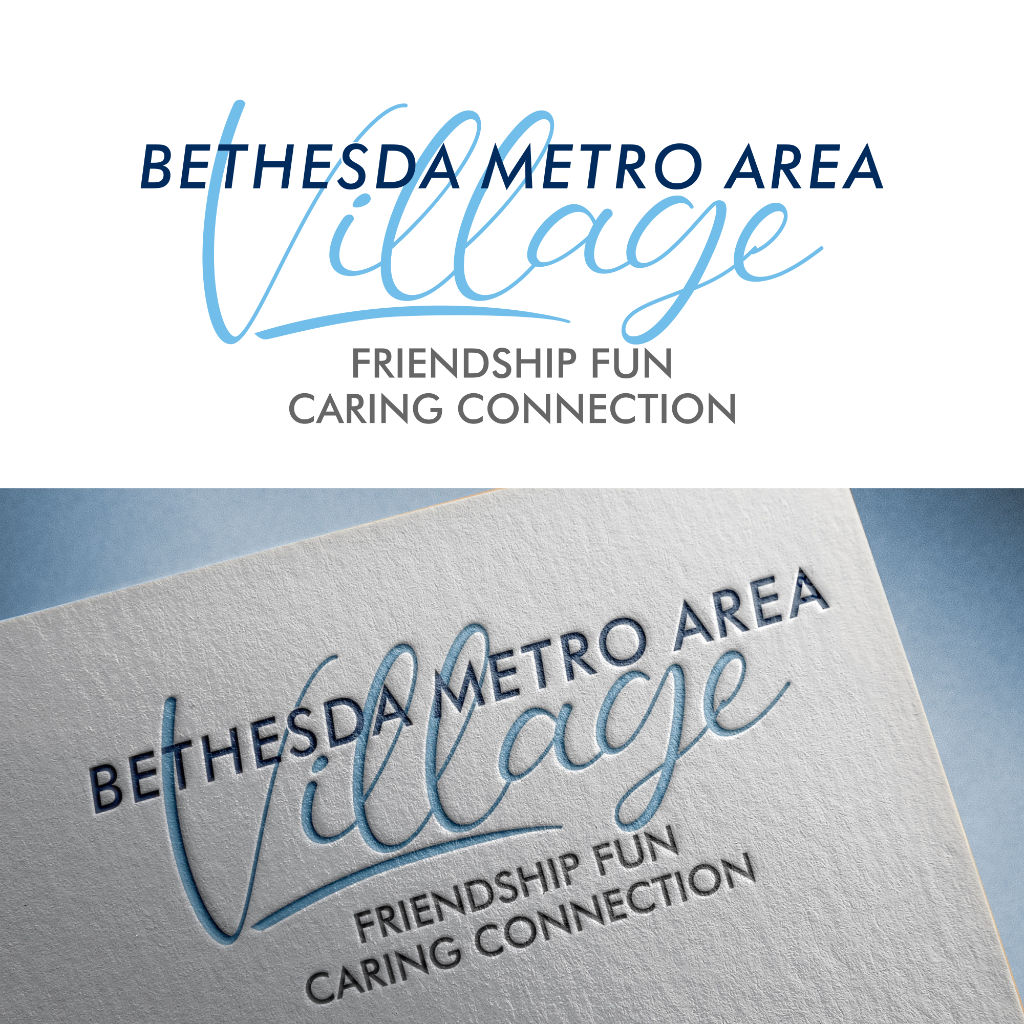 Logo Design by initials_MAN for Bethesda Metro Area Village | Design #31297671