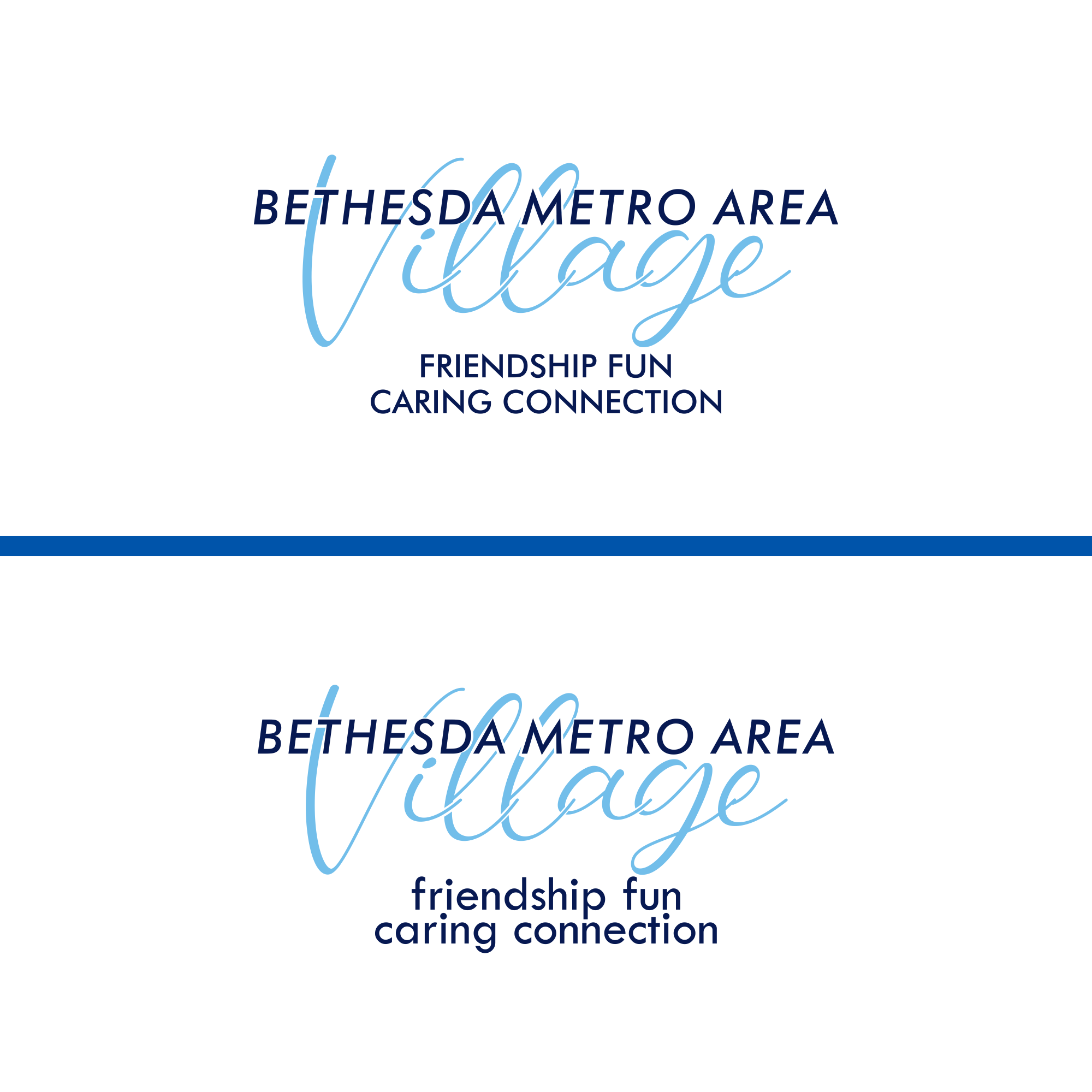 Diseño de Logo por initials_MAN para Bethesda Metro Area Village | Diseño #31300369