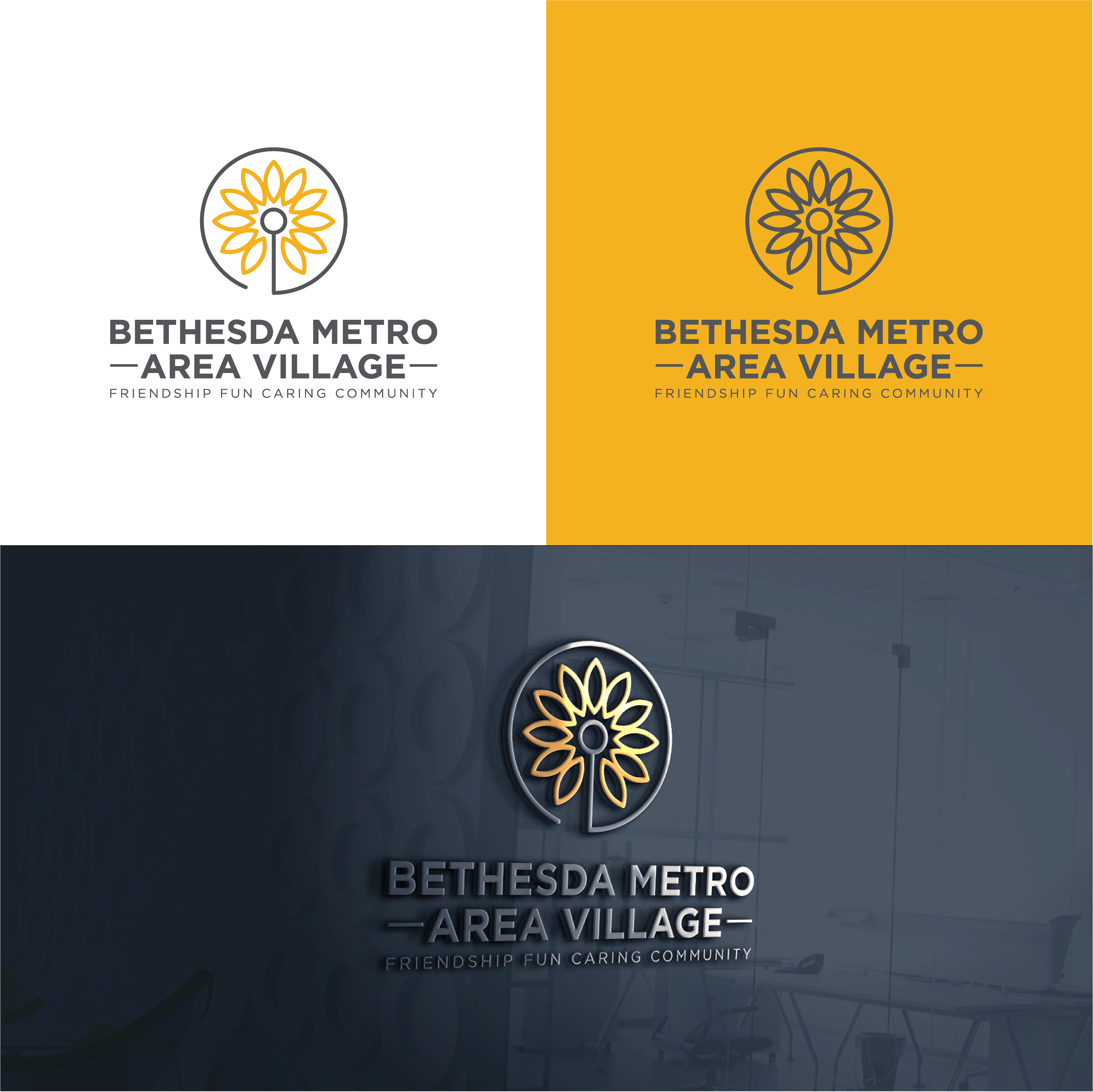 Diseño de Logo por The Lion Studios para Bethesda Metro Area Village | Diseño #31244408