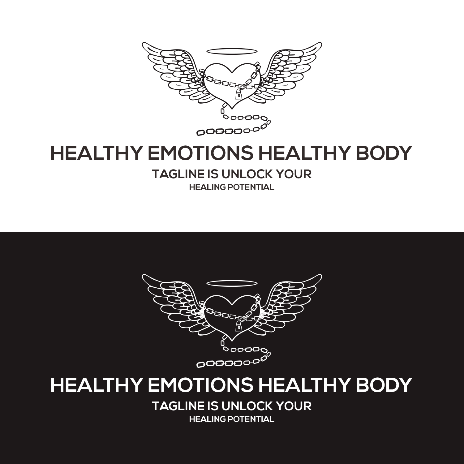 Logo Design by LAMPUNGTENGAH for Healthy Emotions Healthy Body | Design #31241945