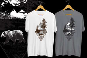 T-shirt Design by Erdie Tadeo for Vast Wilderness Co.  | Design: #31237617
