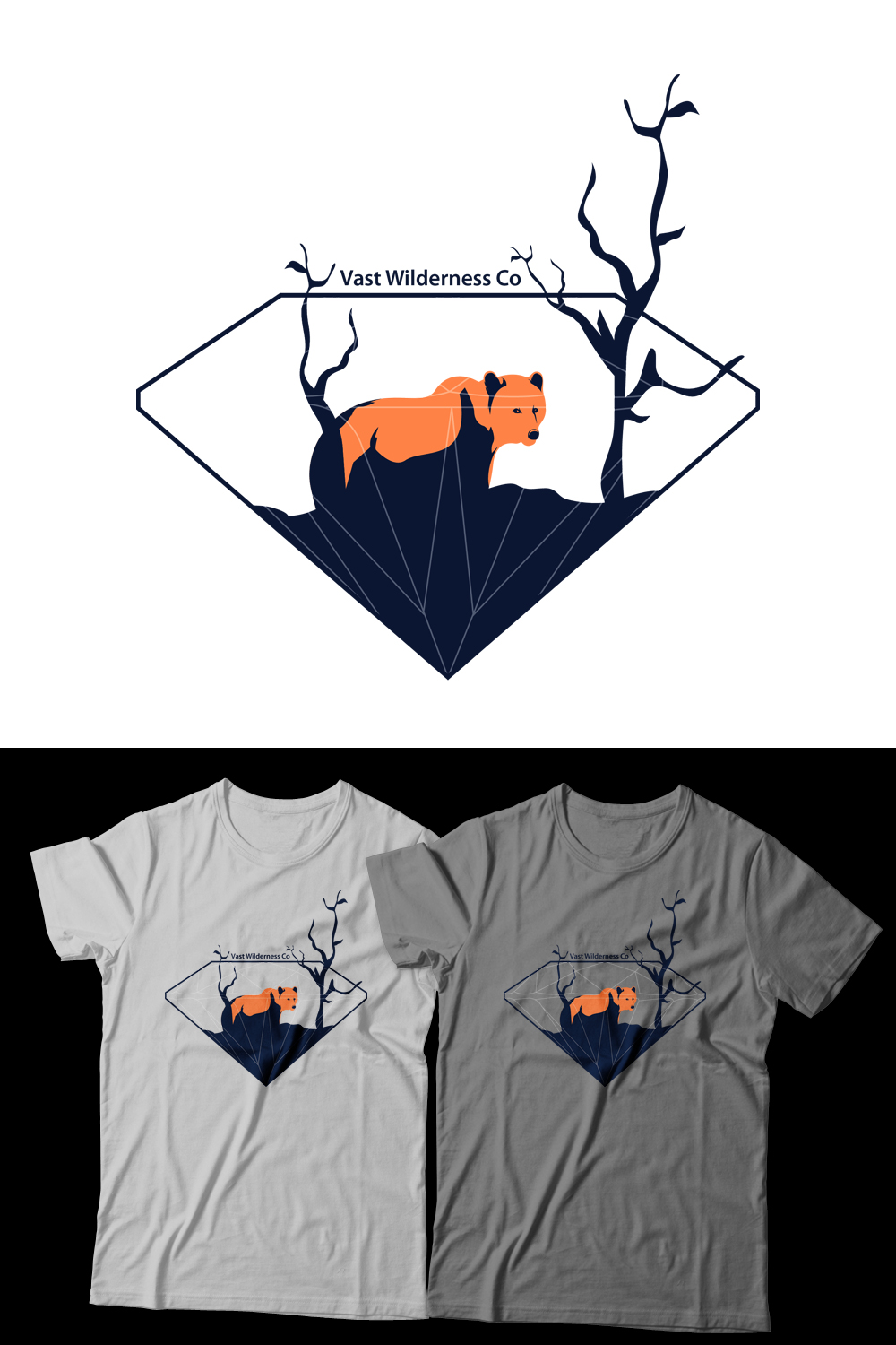 Diseño de Camiseta por devidigitalart para Vast Wilderness Co.  | Diseño #31240114