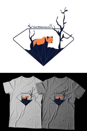 T-shirt Design by devidigitalart for Vast Wilderness Co.  | Design: #31240114