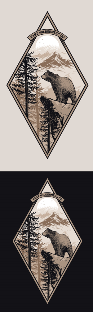 T-Shirt-Design von ally designs für Vast Wilderness Co.  | Design #31239050