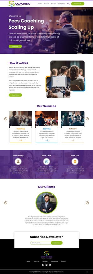 Web Design by pb for this project | Design: #31241054