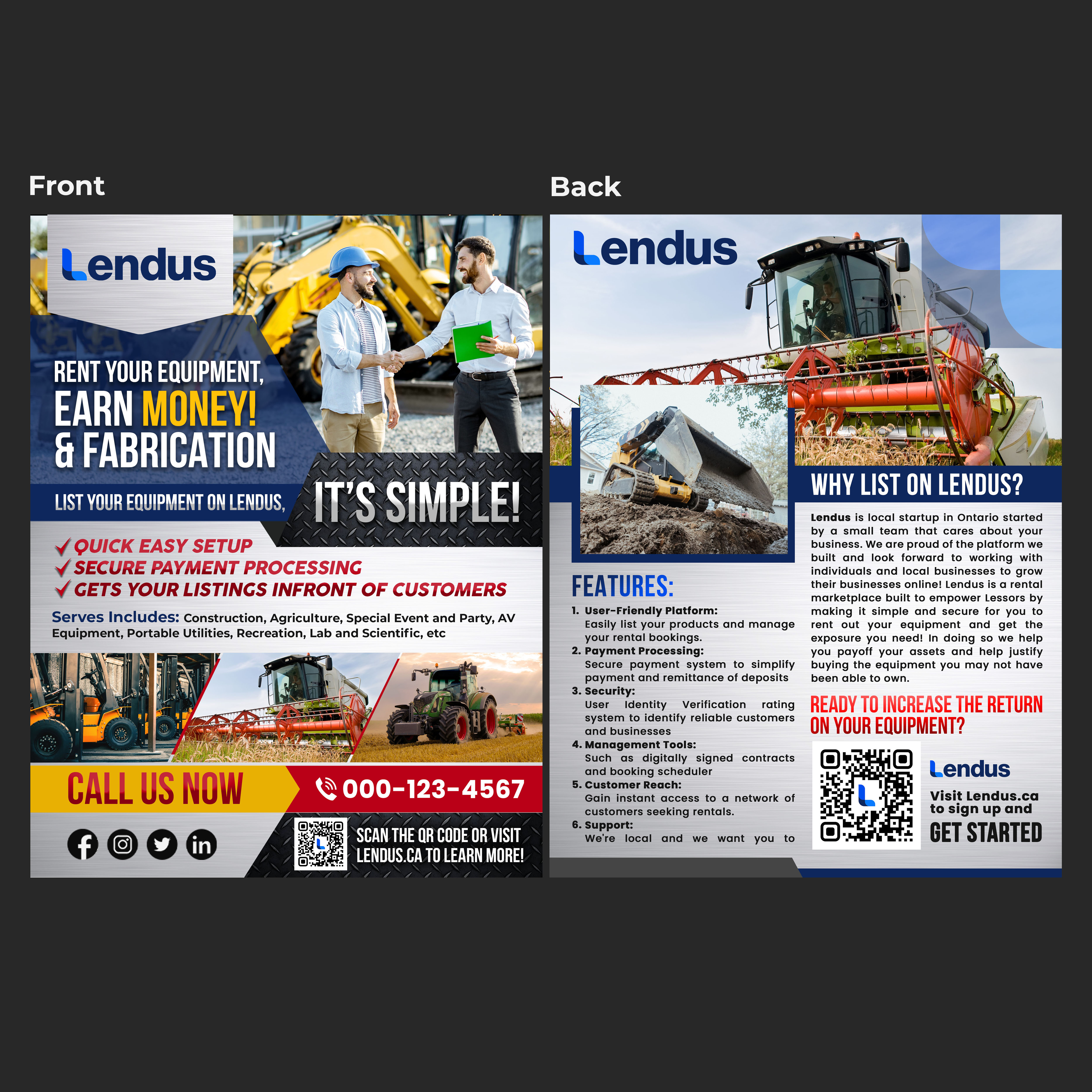 Design de Flyer par Anhar pour Lendus Ltd.  | Design #31244632