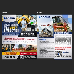 Flyer Design by Anhar for Lendus Ltd.  | Design: #31244632
