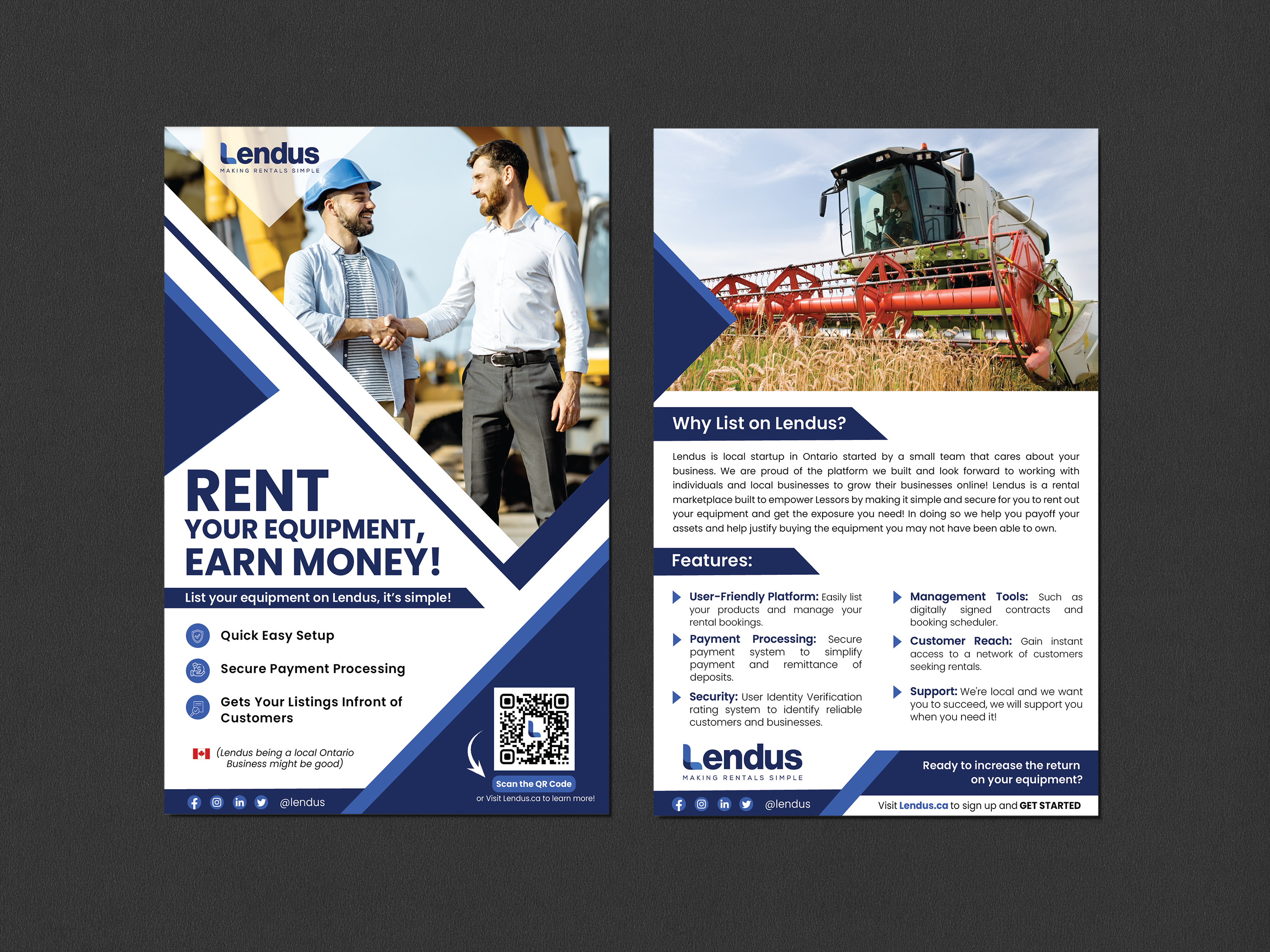 Diseño de Flyer por Mamata Sasmal para Lendus Ltd.  | Diseño #31272201