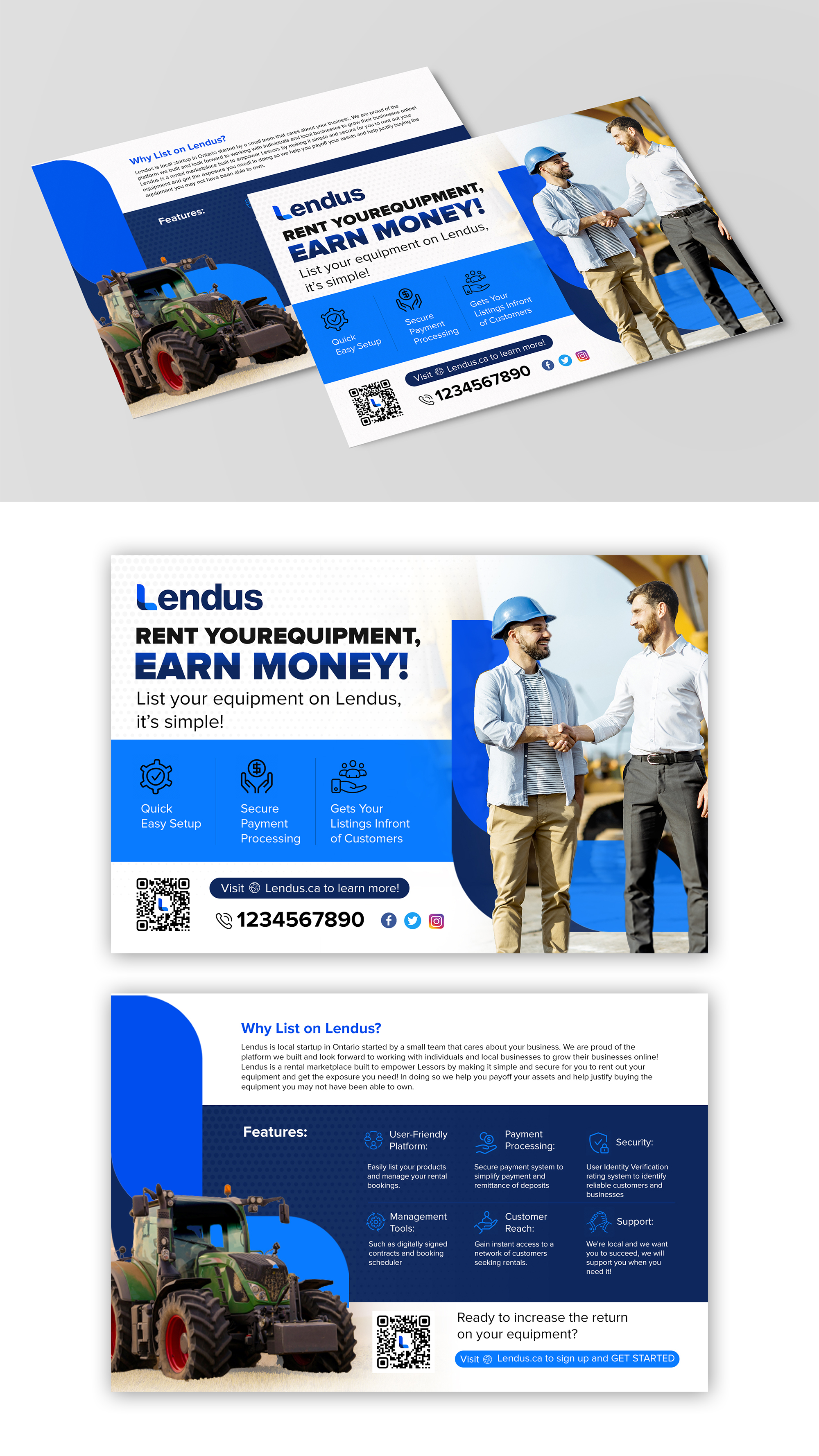Flyer Design by Design Motion for Lendus Ltd.  | Design #31238922