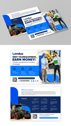 Flyer Design by Design Motion for Lendus Ltd.  | Design: #31247521