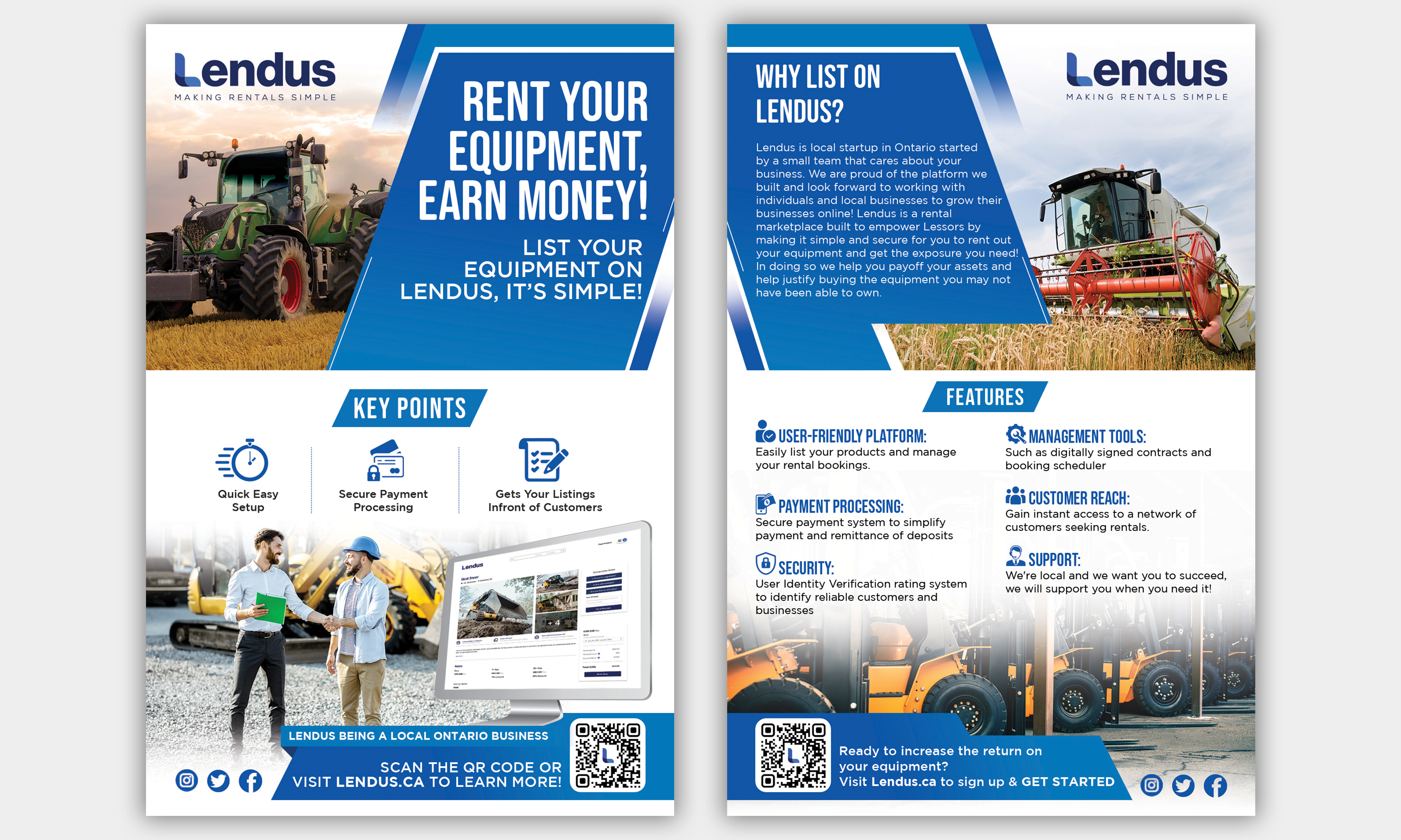 Flyer Design by Sun Creative for Lendus Ltd.  | Design #31276738
