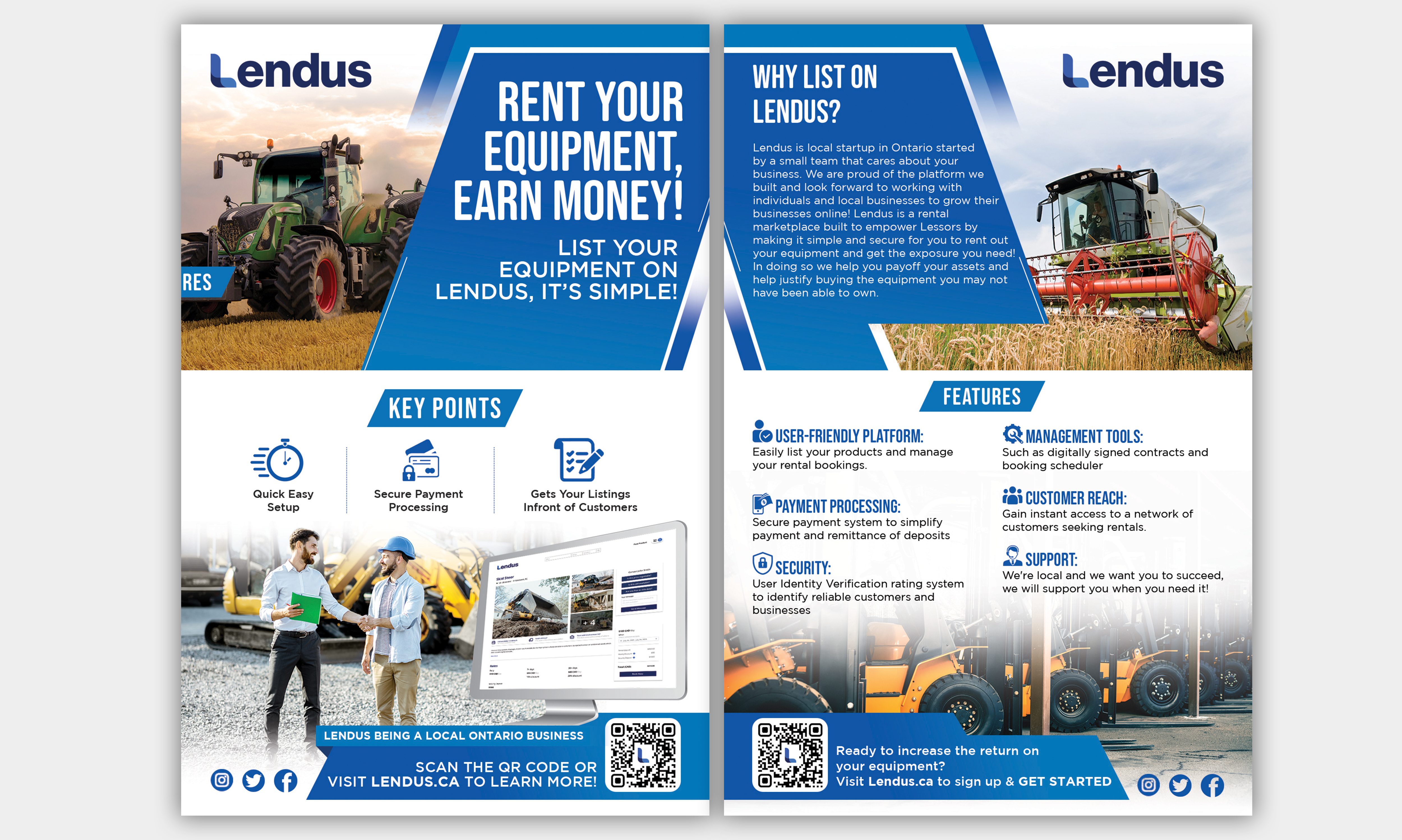 Flyer Design by Sun Creative for Lendus Ltd.  | Design #31277440