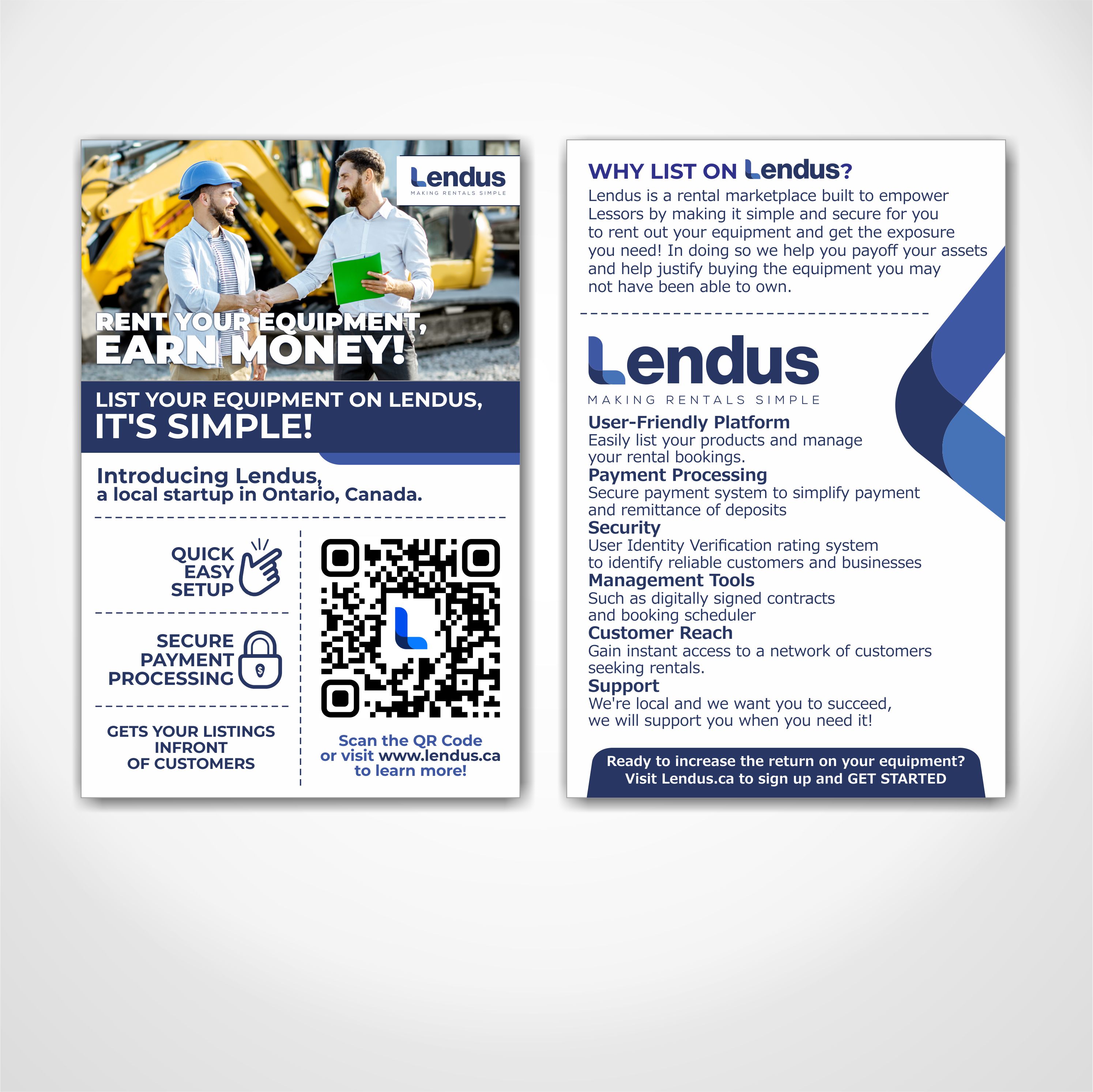 Design de Flyer par Bang Design pour Lendus Ltd.  | Design #31270744