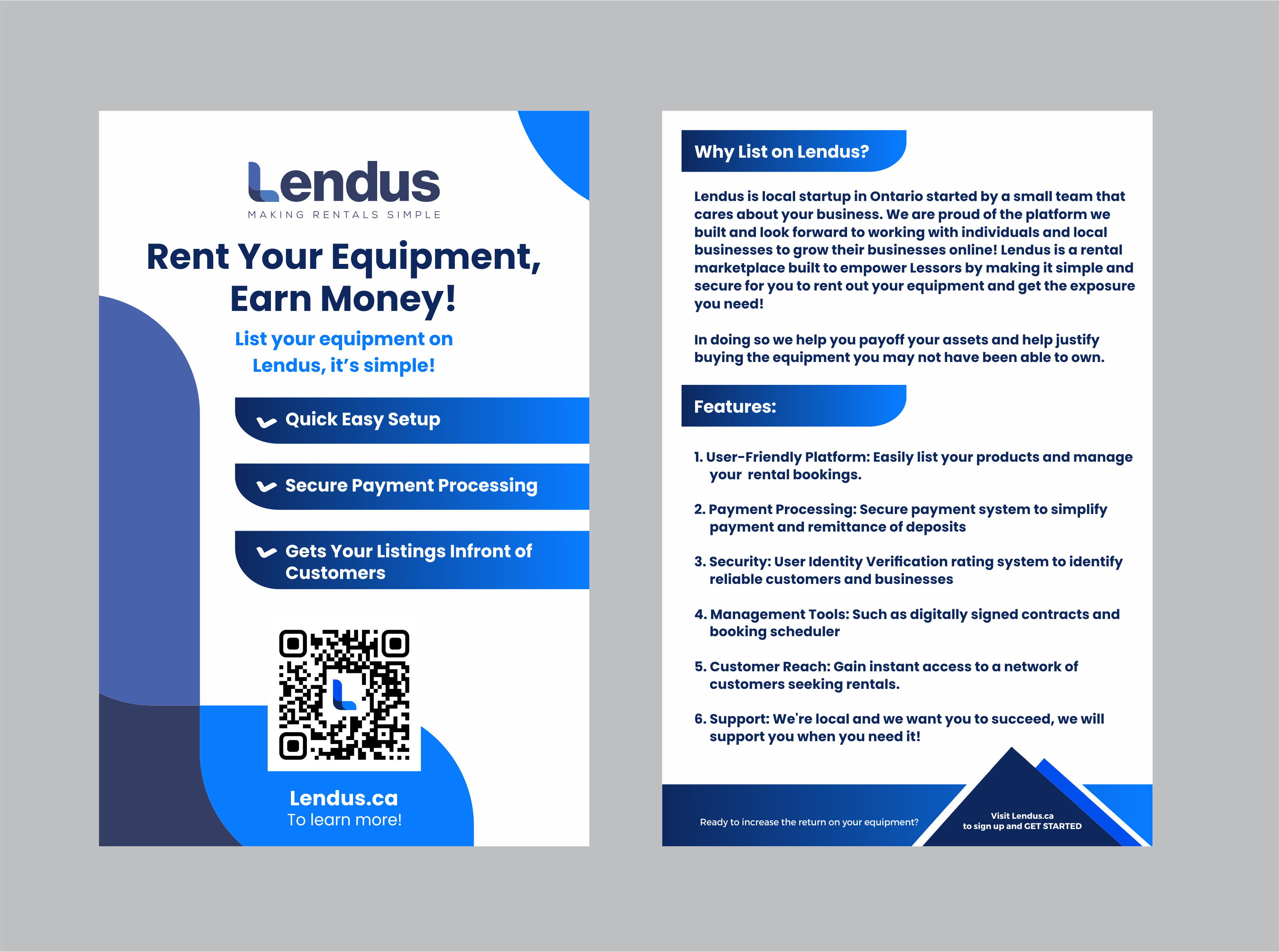 Diseño de Flyer por Yash4 para Lendus Ltd.  | Diseño #31238478
