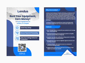 Flyer Design by Yash4 for Lendus Ltd.  | Design: #31238616