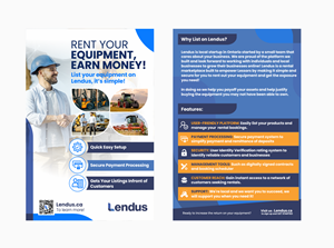 Flyer Design by Yash4 for Lendus Ltd.  | Design: #31242222
