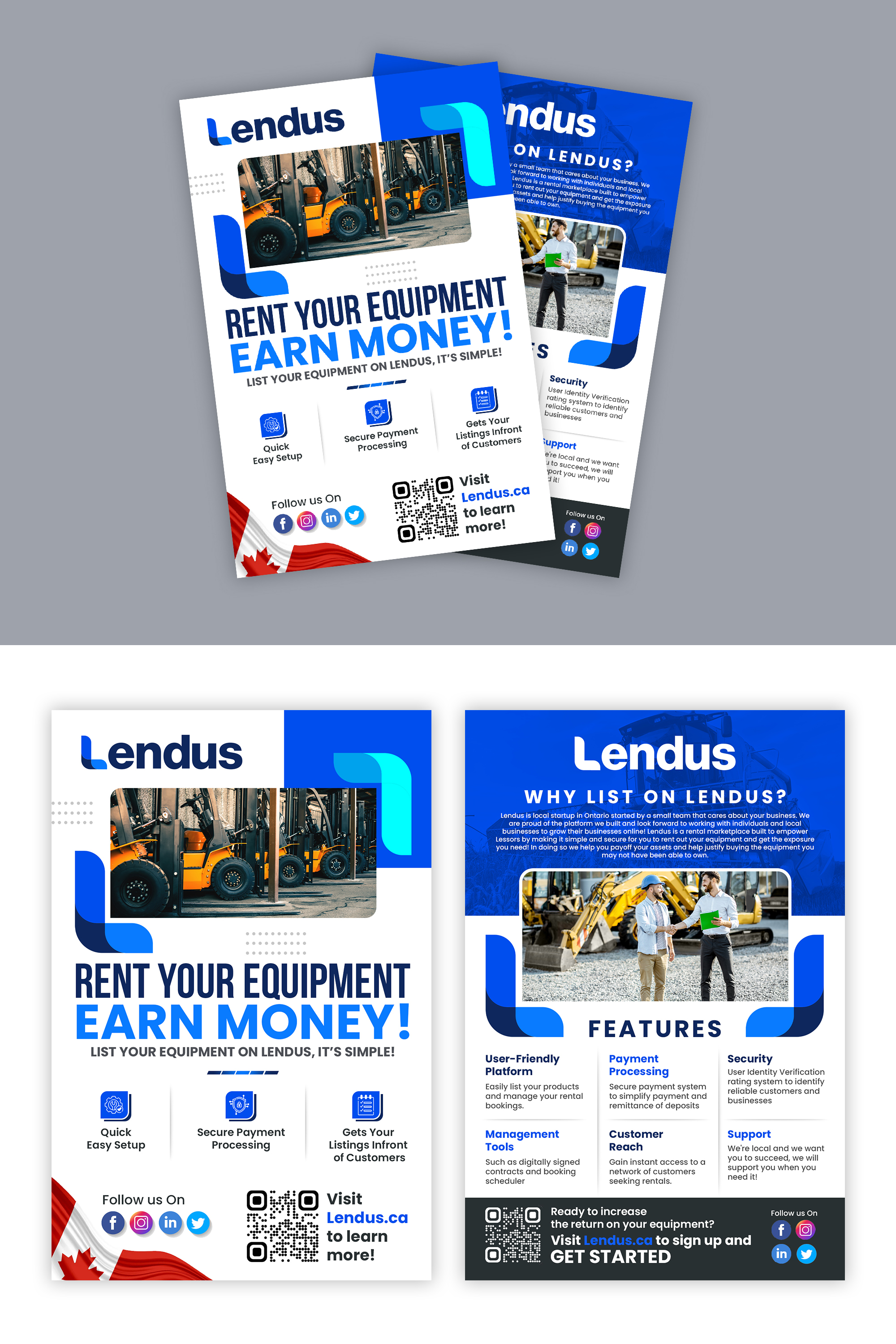 Flyer Design by debdesign for Lendus Ltd.  | Design #31249659