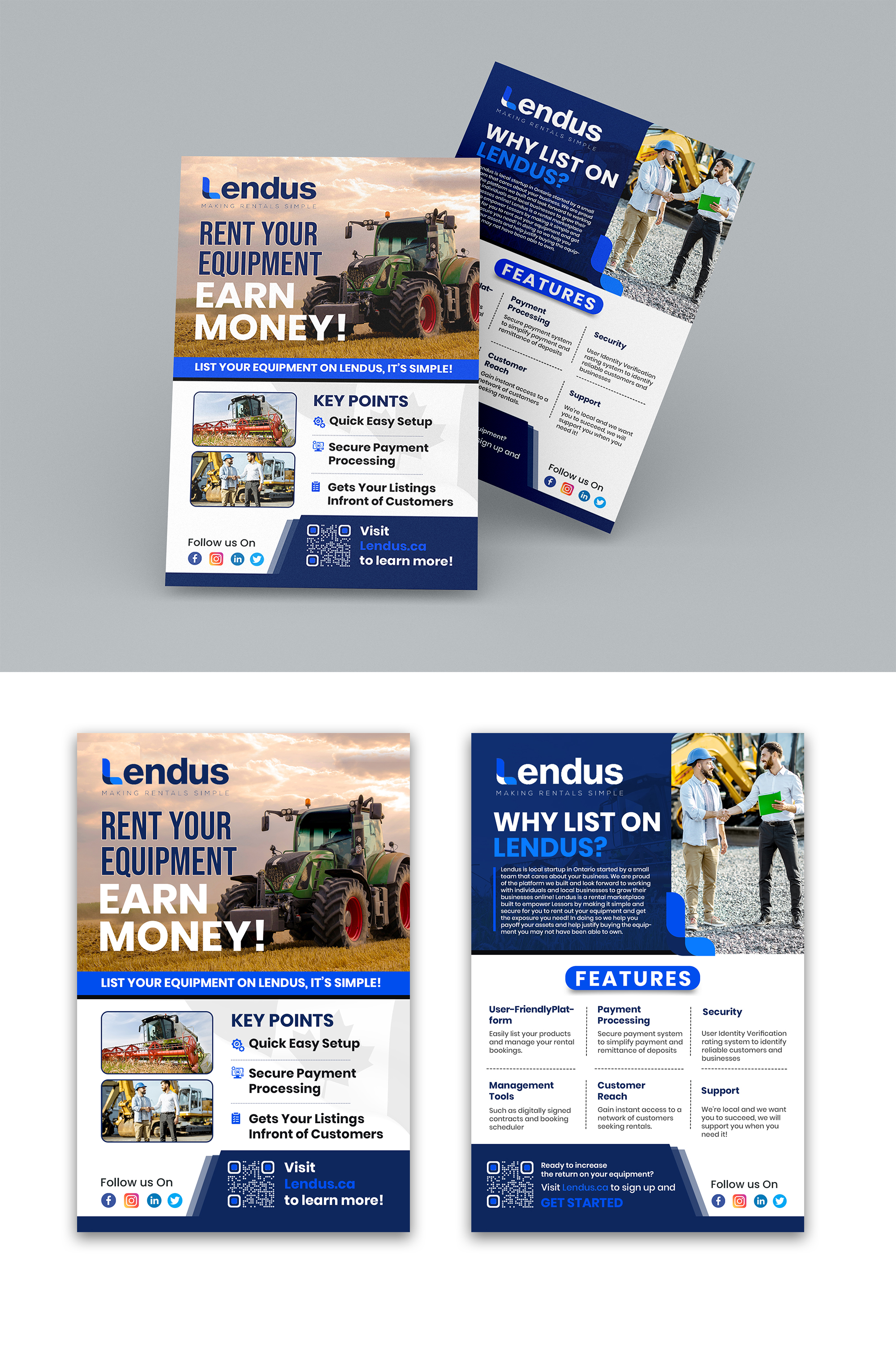 Flyer Design by debdesign for Lendus Ltd.  | Design #31250800