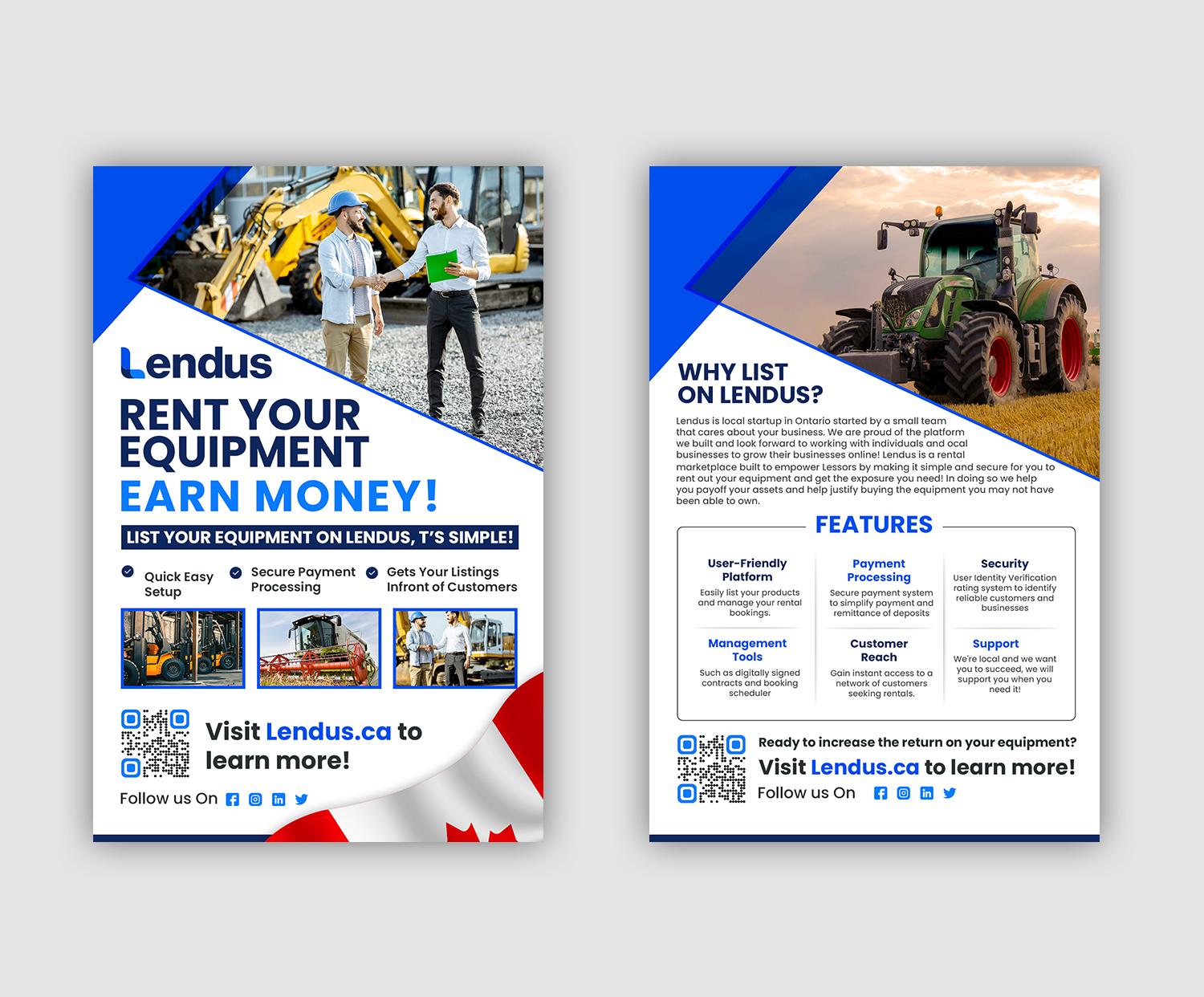 Flyer Design by debdesign for Lendus Ltd.  | Design #31251594