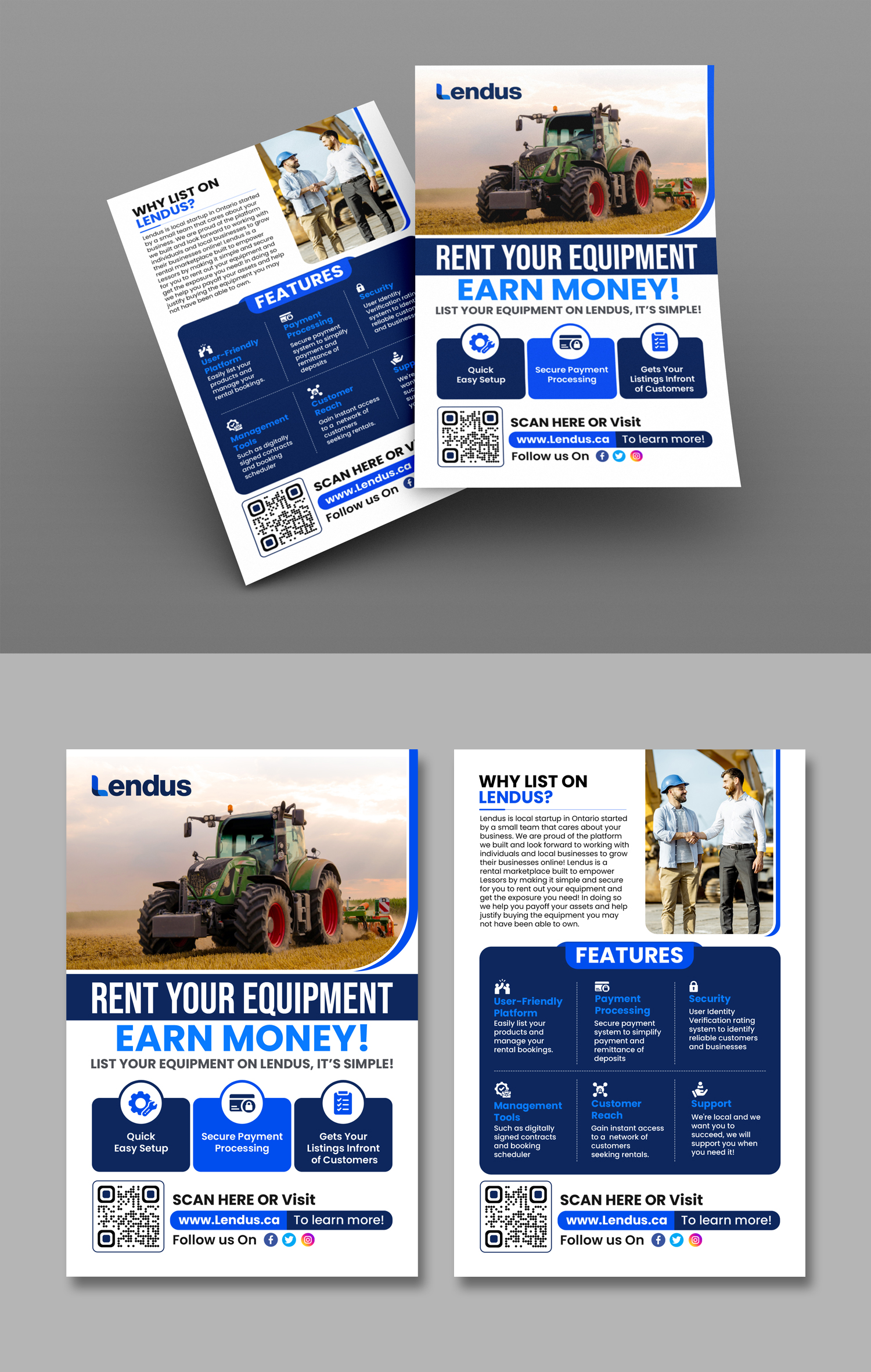 Flyer Design by debdesign for Lendus Ltd.  | Design #31251730