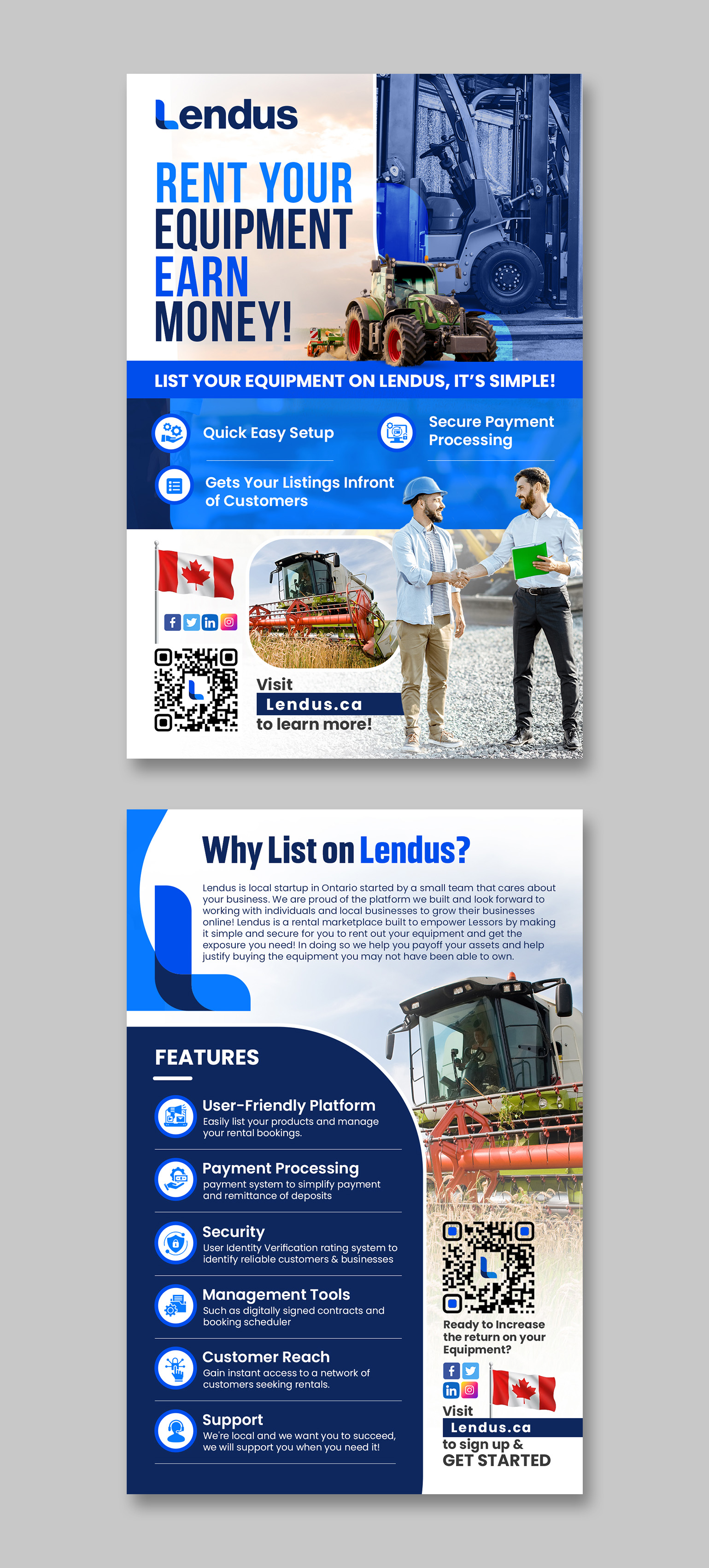 Flyer Design by debdesign for Lendus Ltd.  | Design #31253083